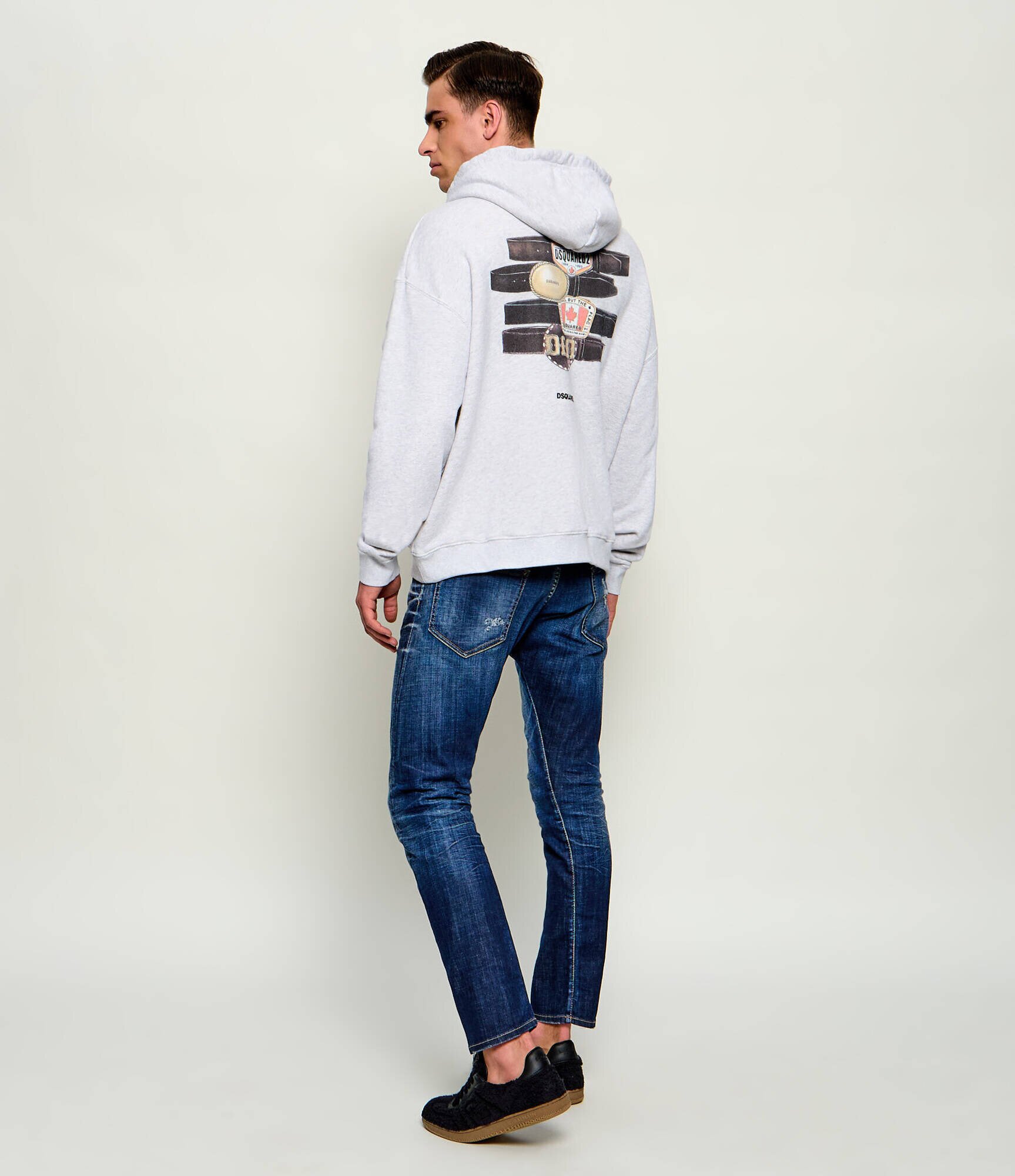 Dsquared2 Hanorac Iconique | Boyfriend fit