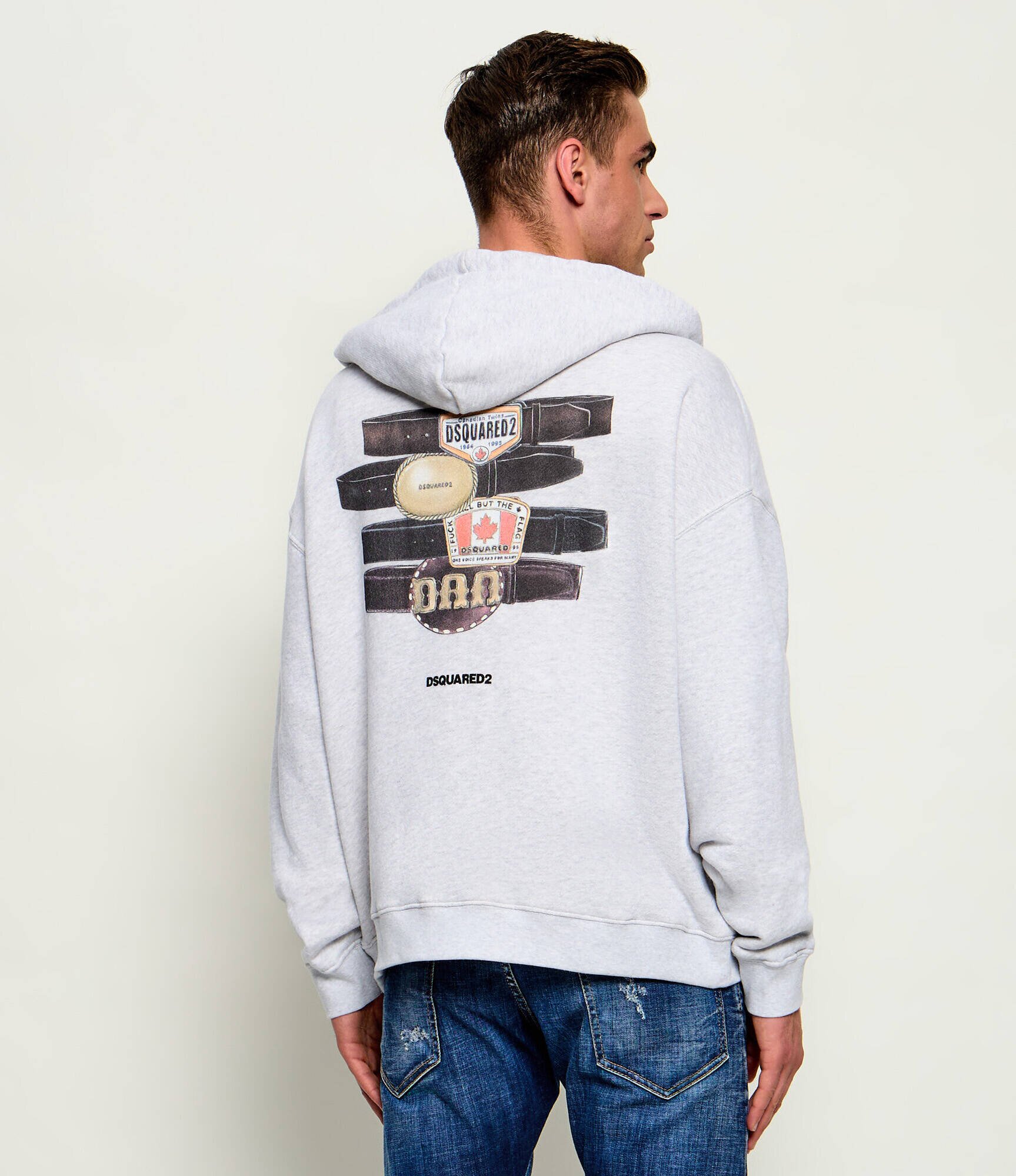 Dsquared2 Hanorac Iconique | Boyfriend fit