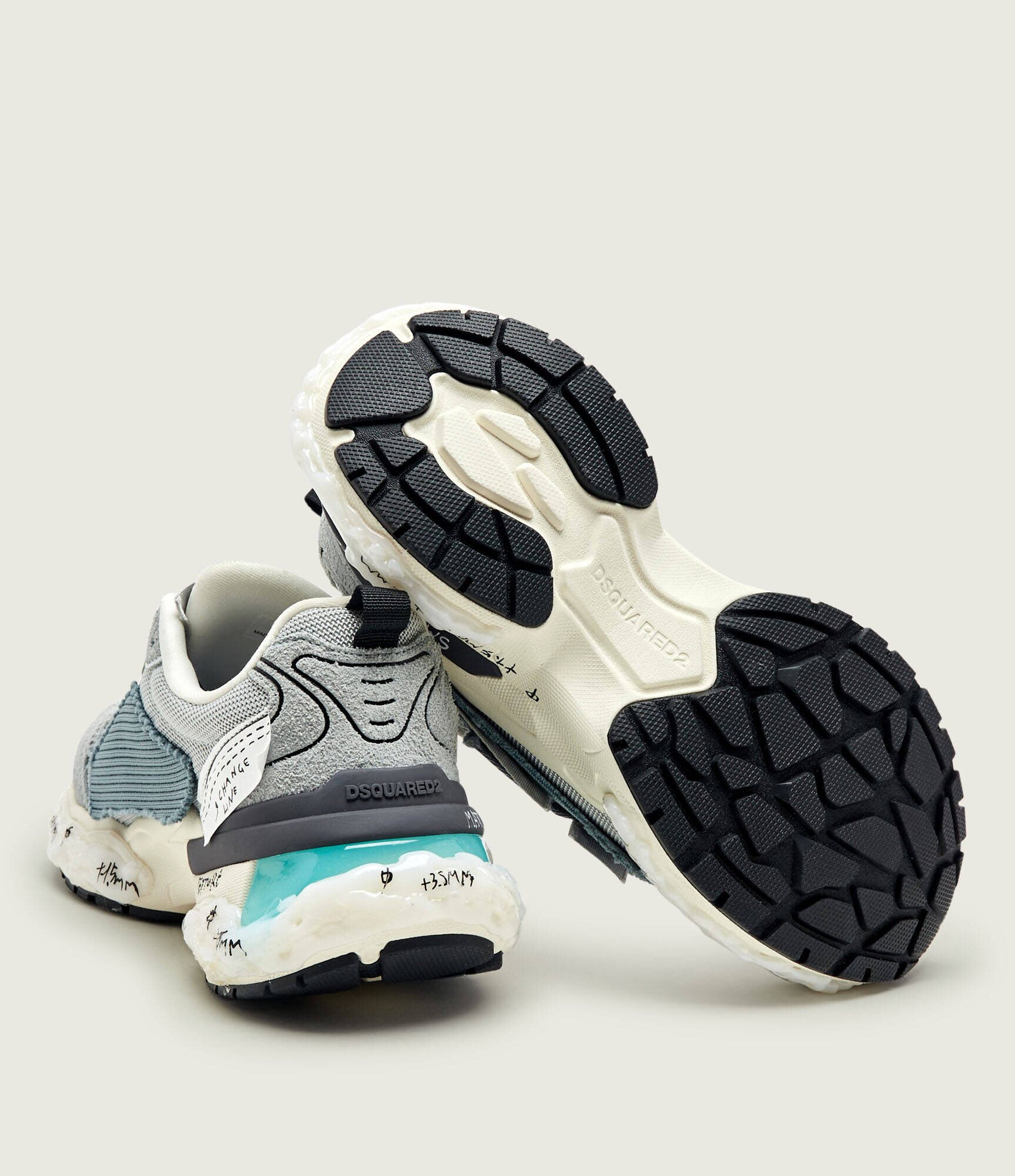 Dsquared2 Sneakers Faster | piele întoarsă