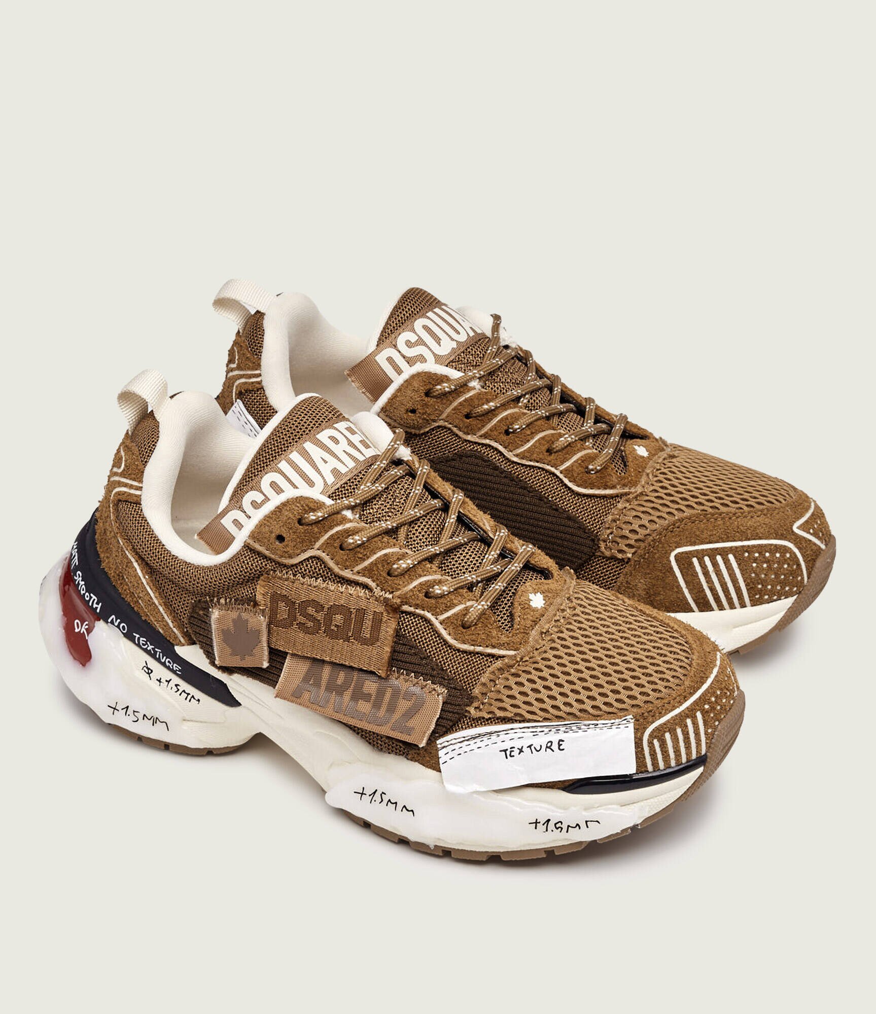 Dsquared2 Sneakers Faster | piele întoarsă