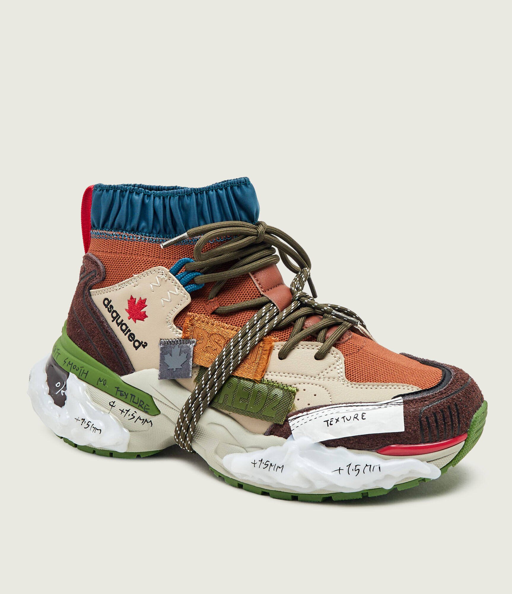 Dsquared2 Sneakers Faster | piele întoarsă cu adaos de piele