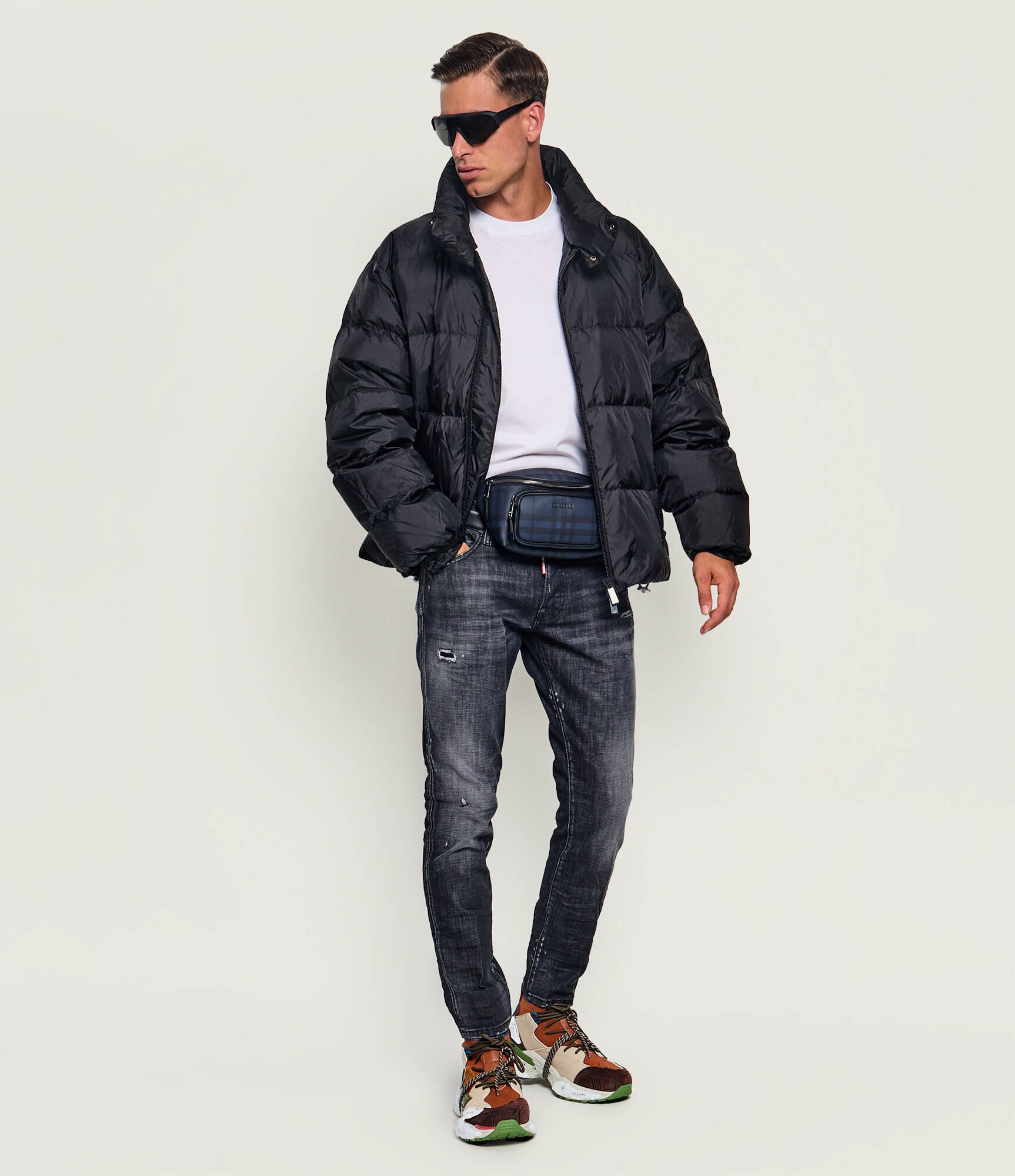 Dsquared2 Sneakers Faster | piele întoarsă cu adaos de piele