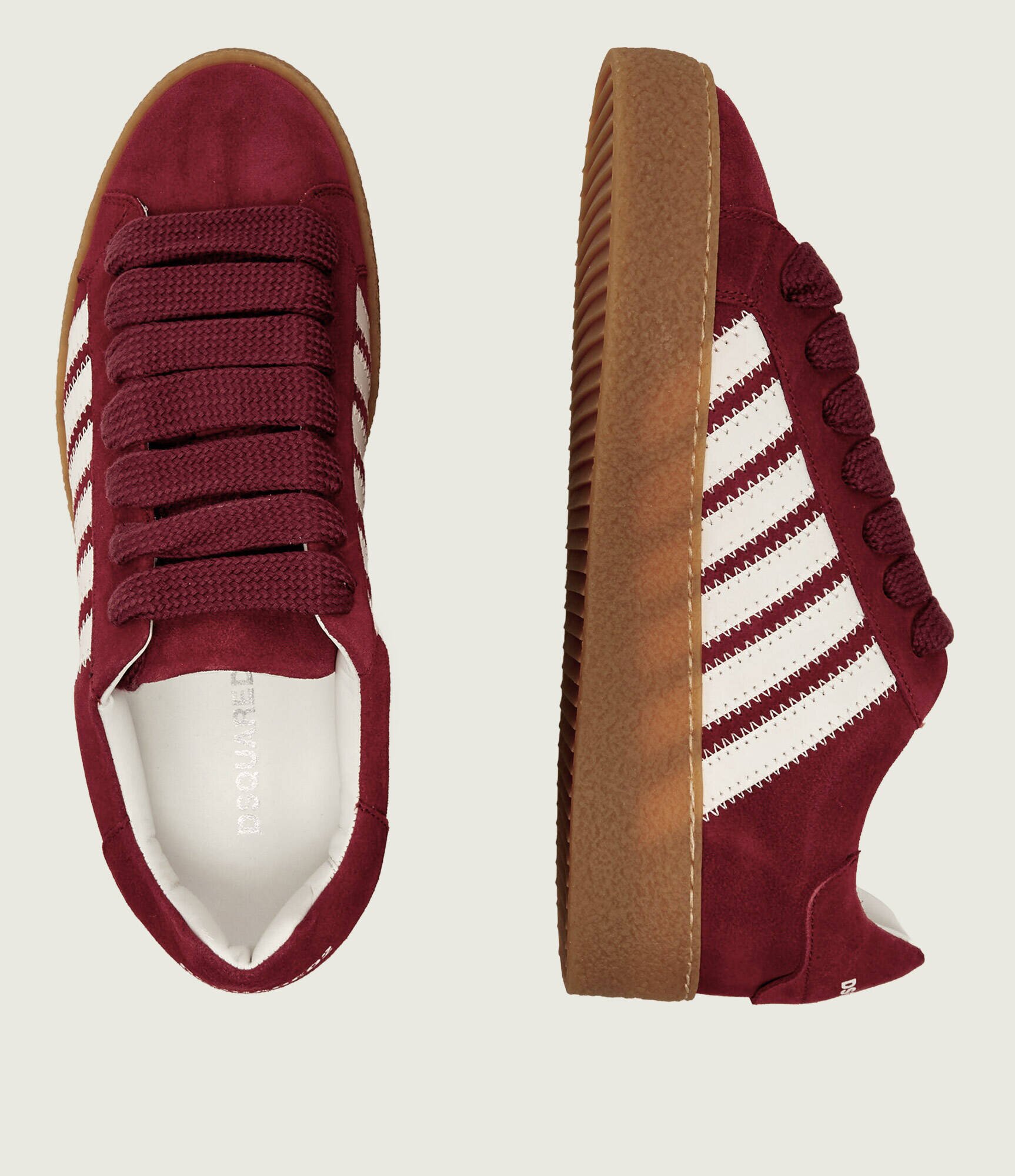Dsquared2 Sneakers Rapper's Delight | piele întoarsă