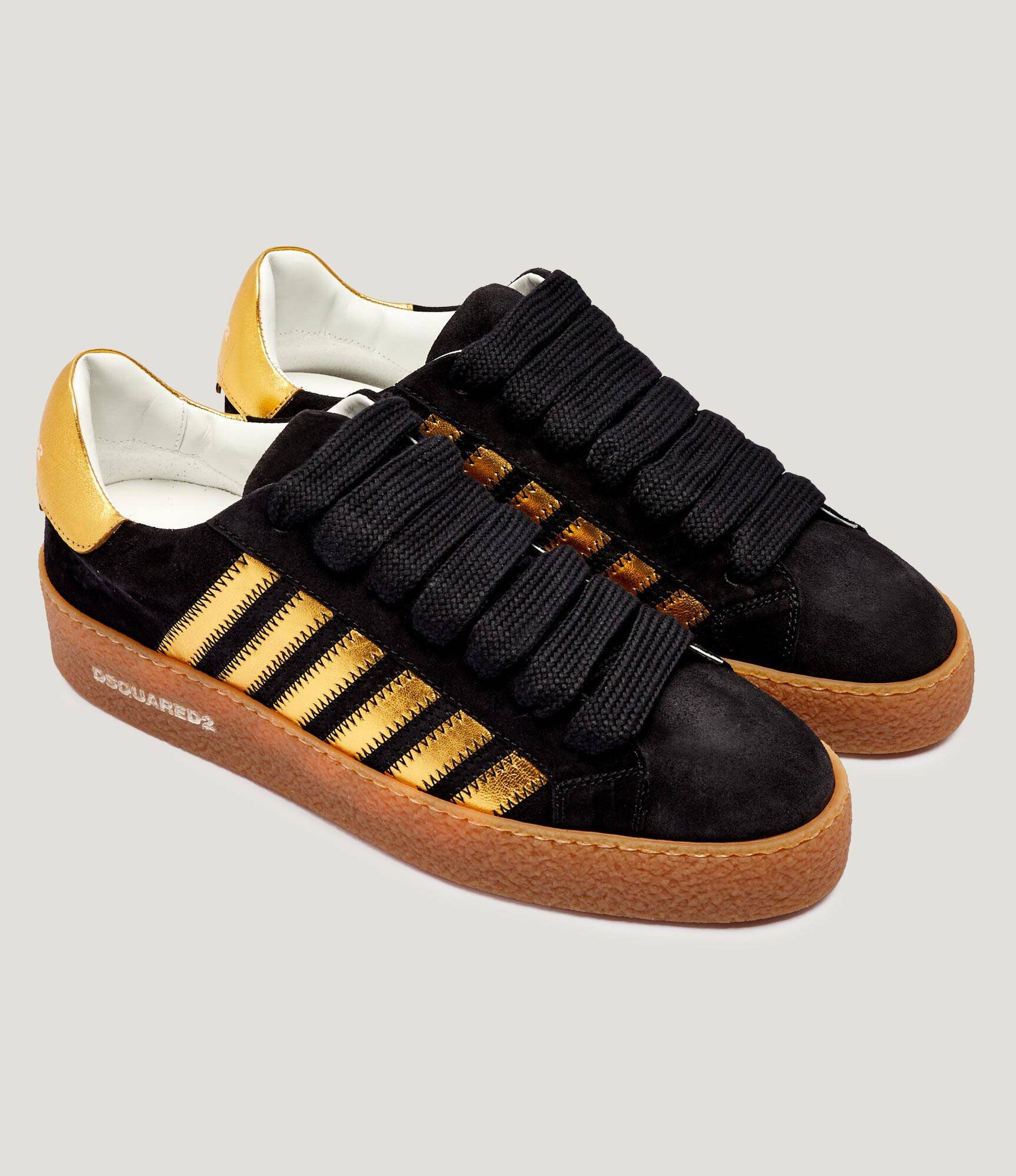 Dsquared2 Sneakers Rapper's delight | piele întoarsă
