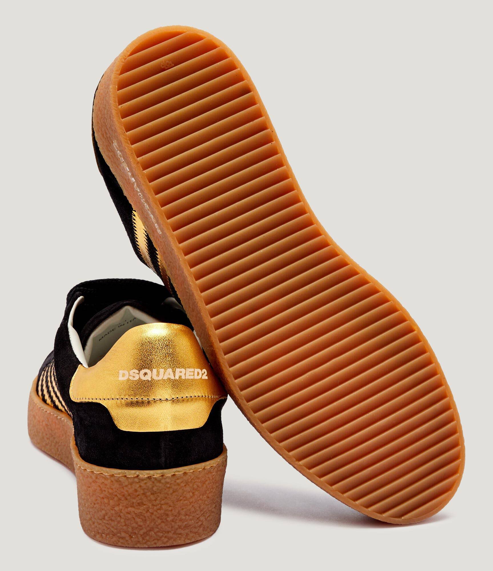 Dsquared2 Sneakers Rapper's delight | piele întoarsă