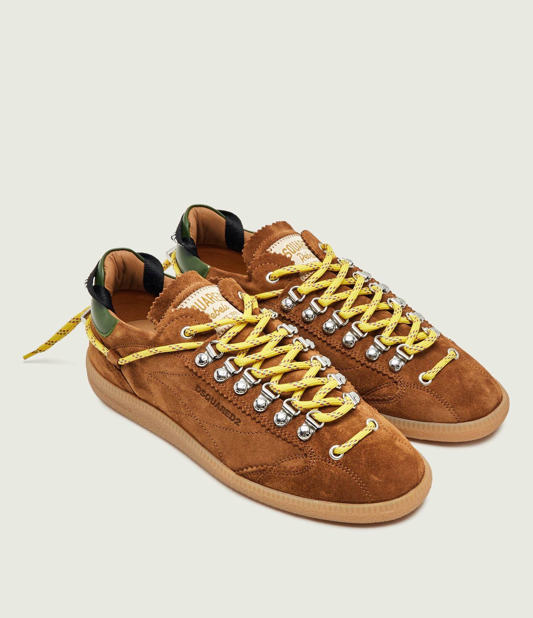 Dsquared2 Sneakers Rebel | piele întoarsă