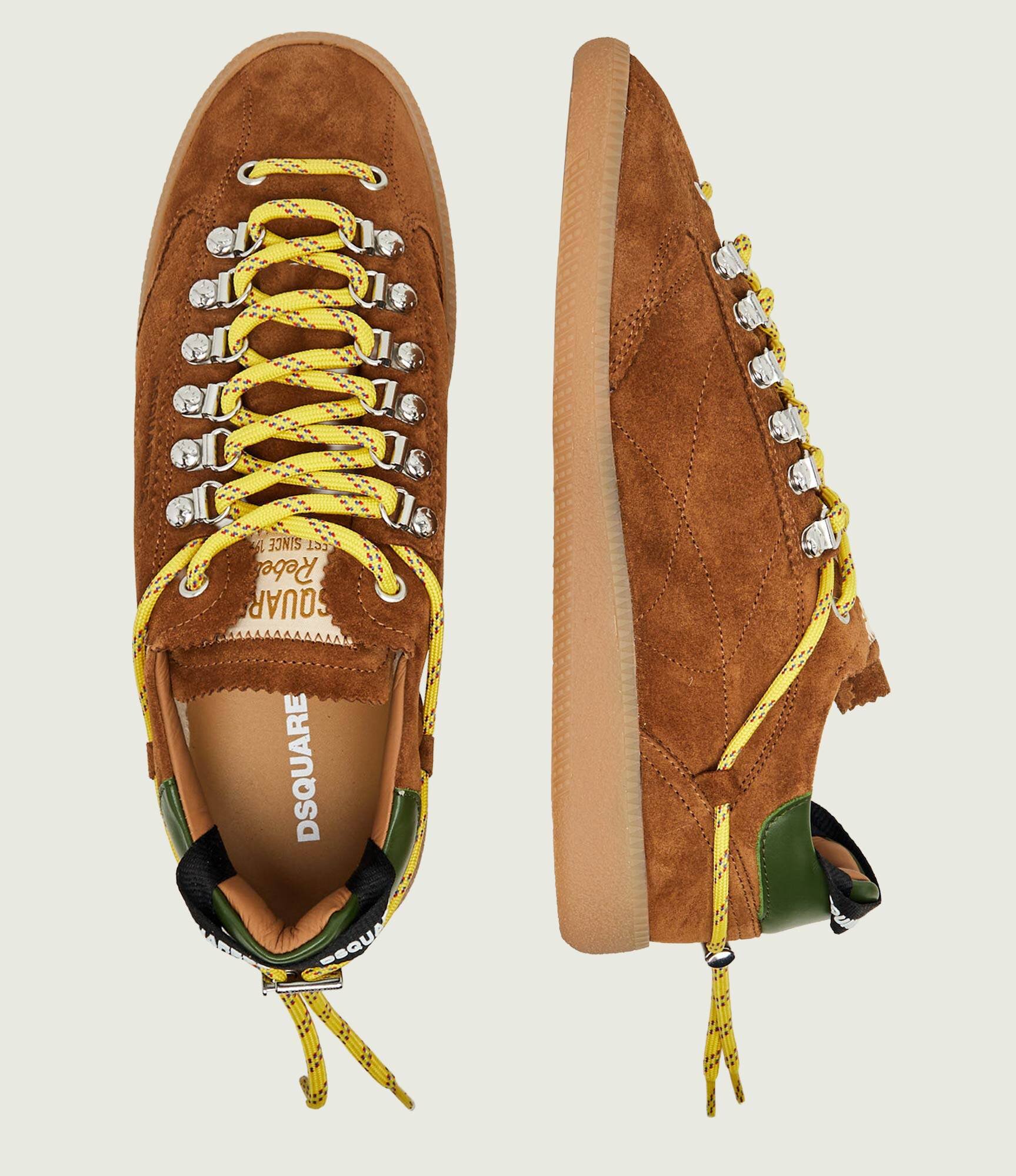 Dsquared2 Sneakers Rebel | piele întoarsă