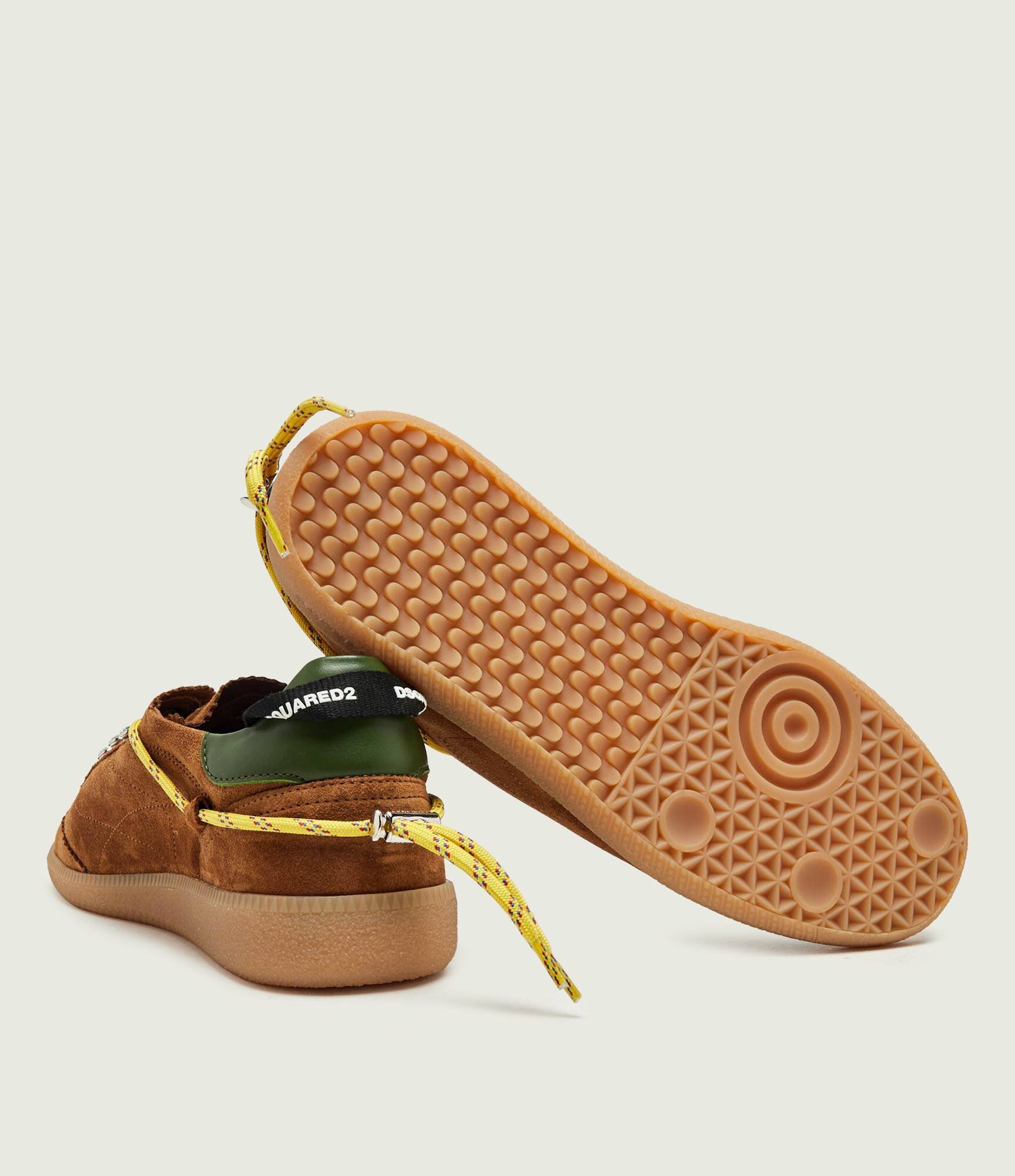Dsquared2 Sneakers Rebel | piele întoarsă