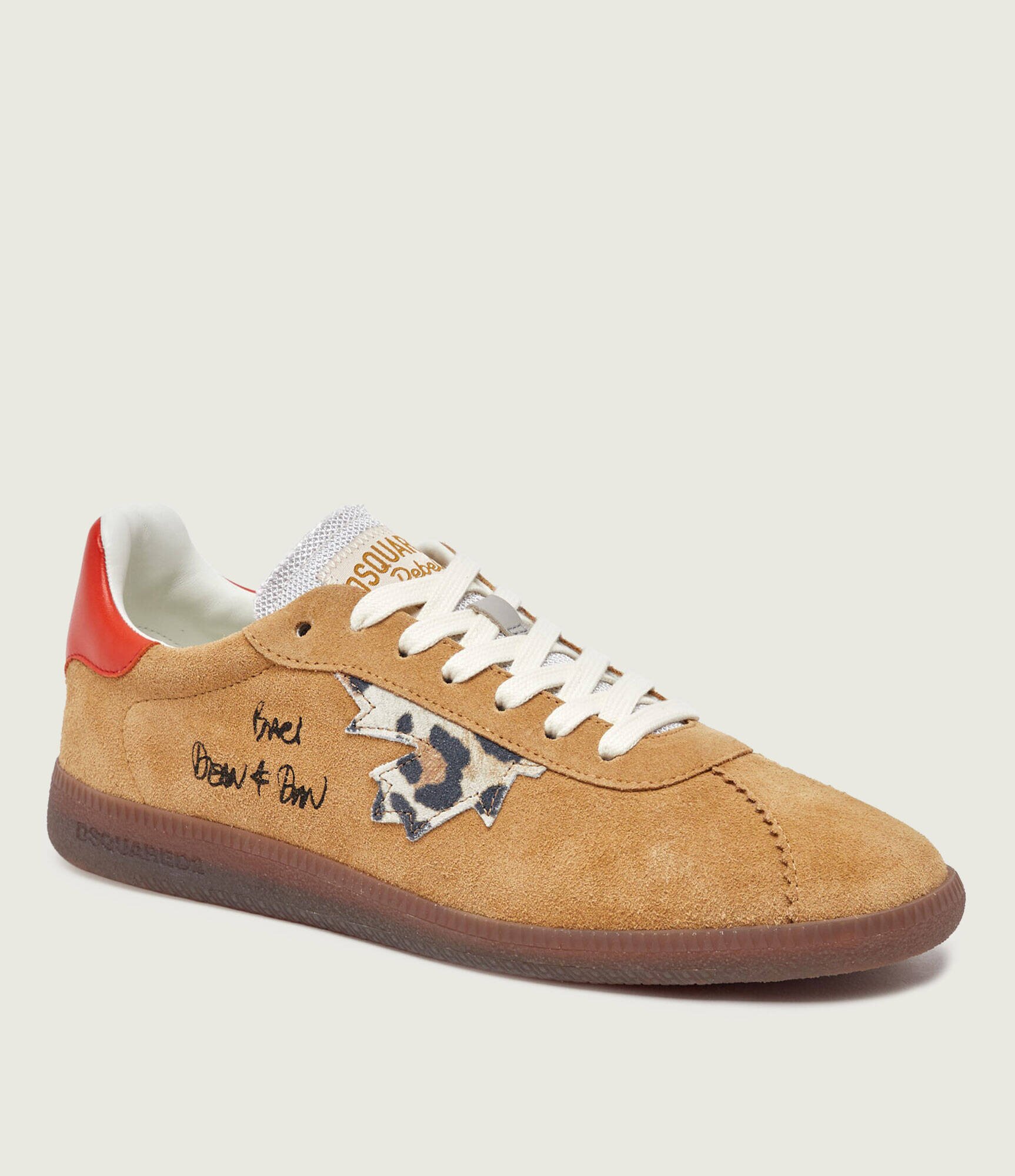 Dsquared2 Sneakers Rebel | piele întoarsă