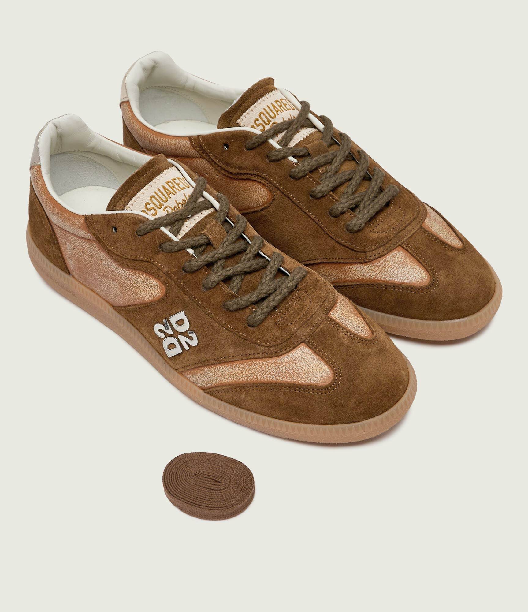 Dsquared2 Sneakers Rebel | piele întoarsă