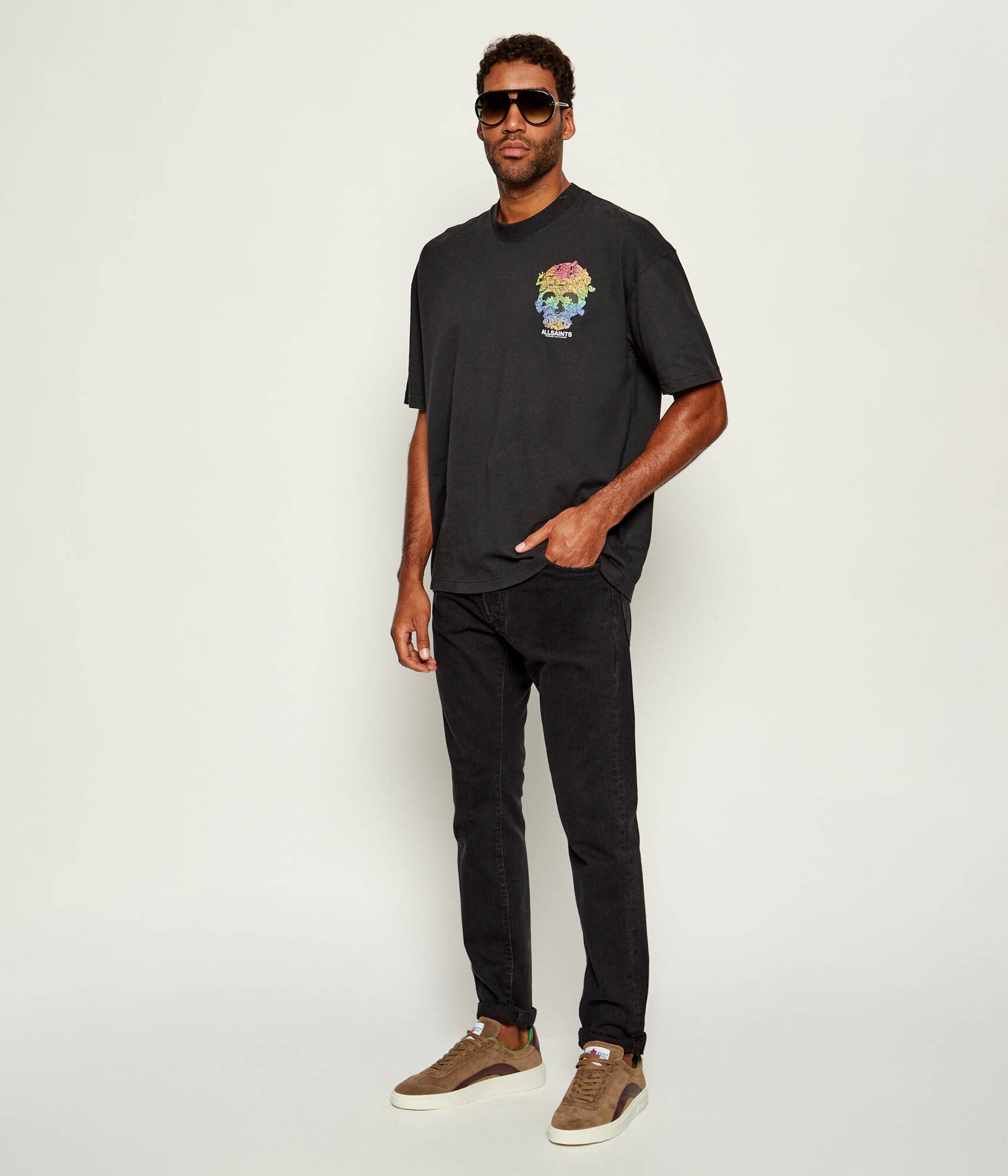 Dsquared2 Sneakers Rider | piele întoarsă