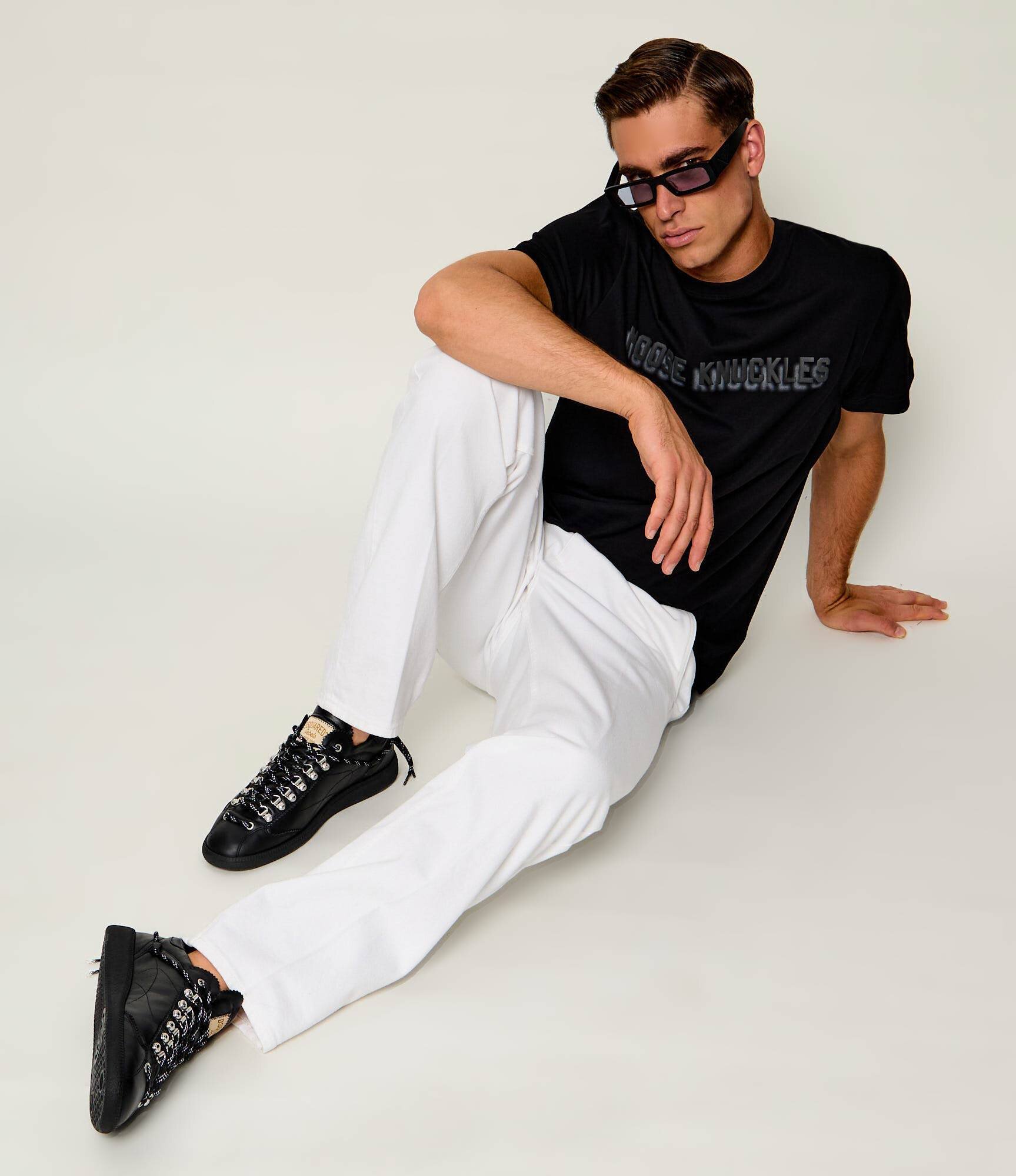 Dsquared2 Teniși din piele Rebel