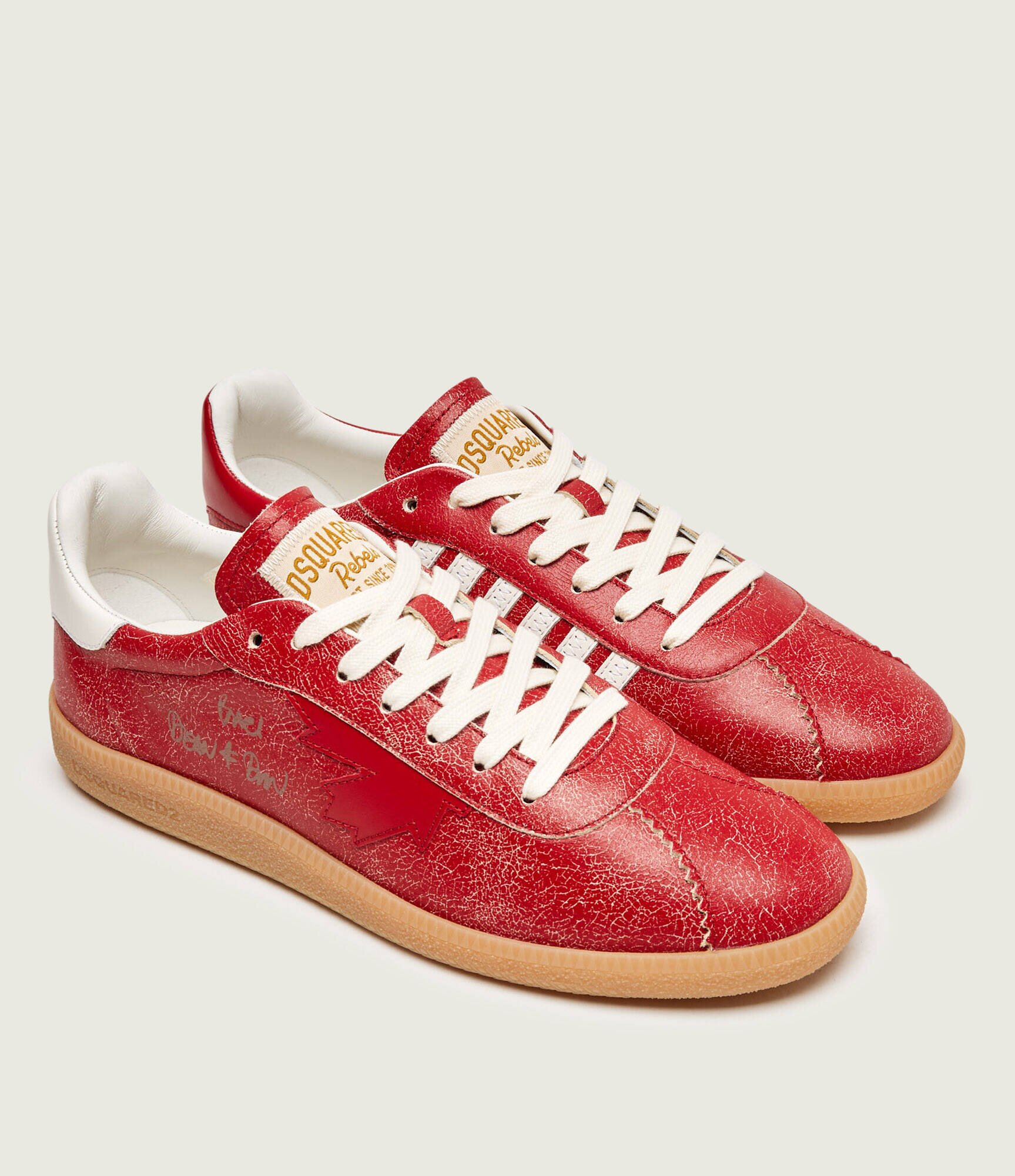 Dsquared2 Teniși din piele REBEL