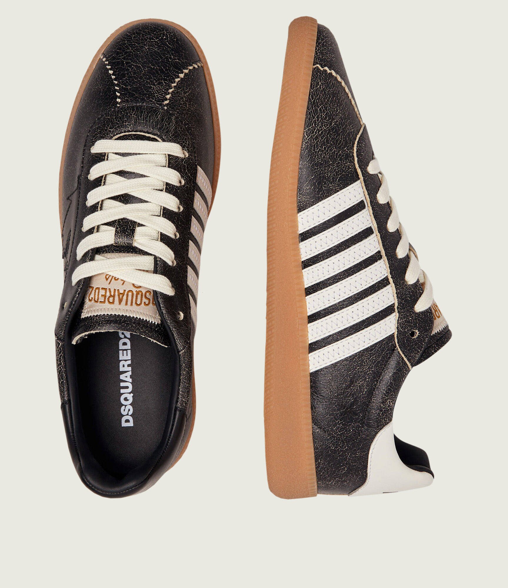 Dsquared2 Teniși din piele REBEL