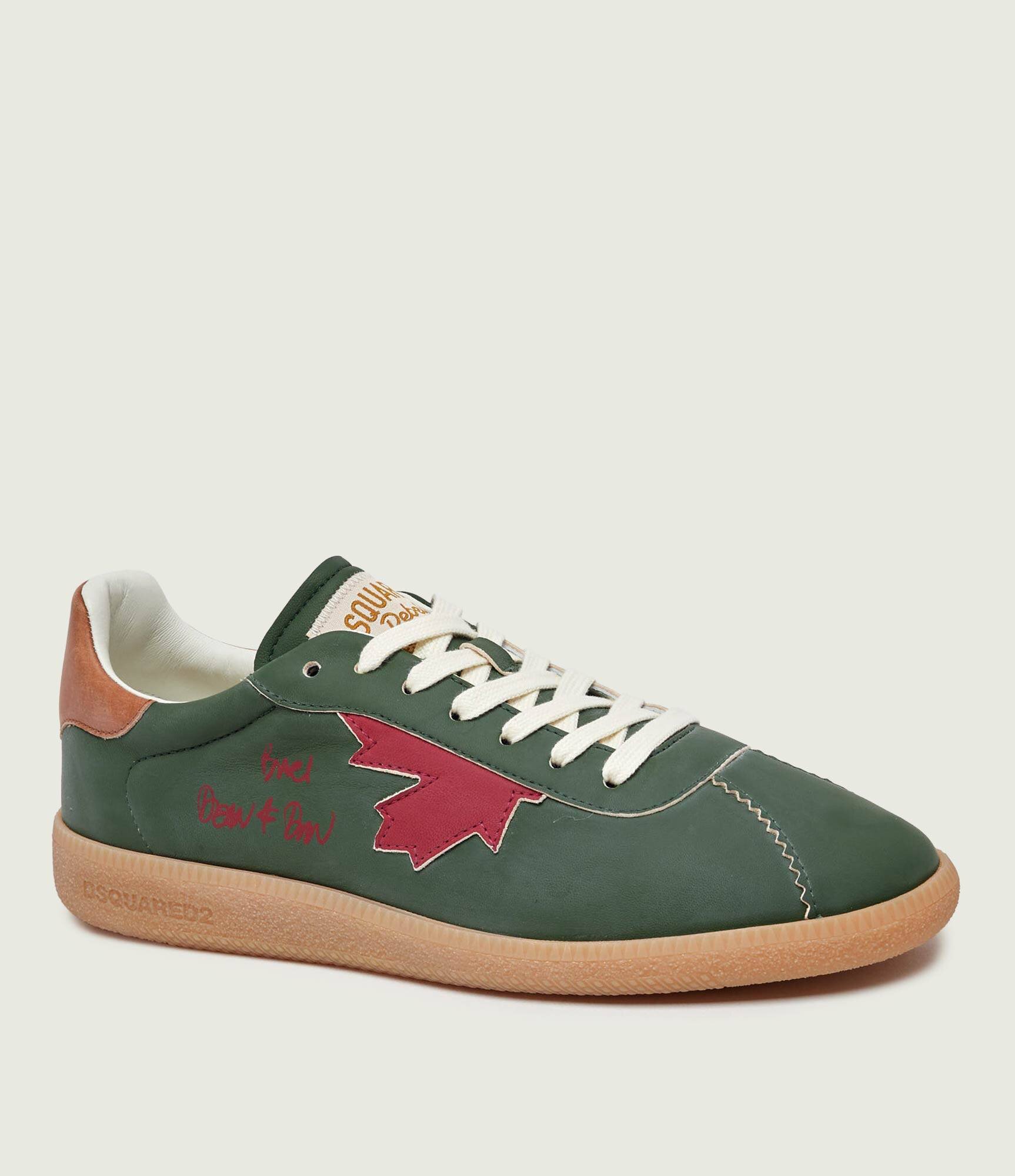 Dsquared2 Teniși din piele Rebel