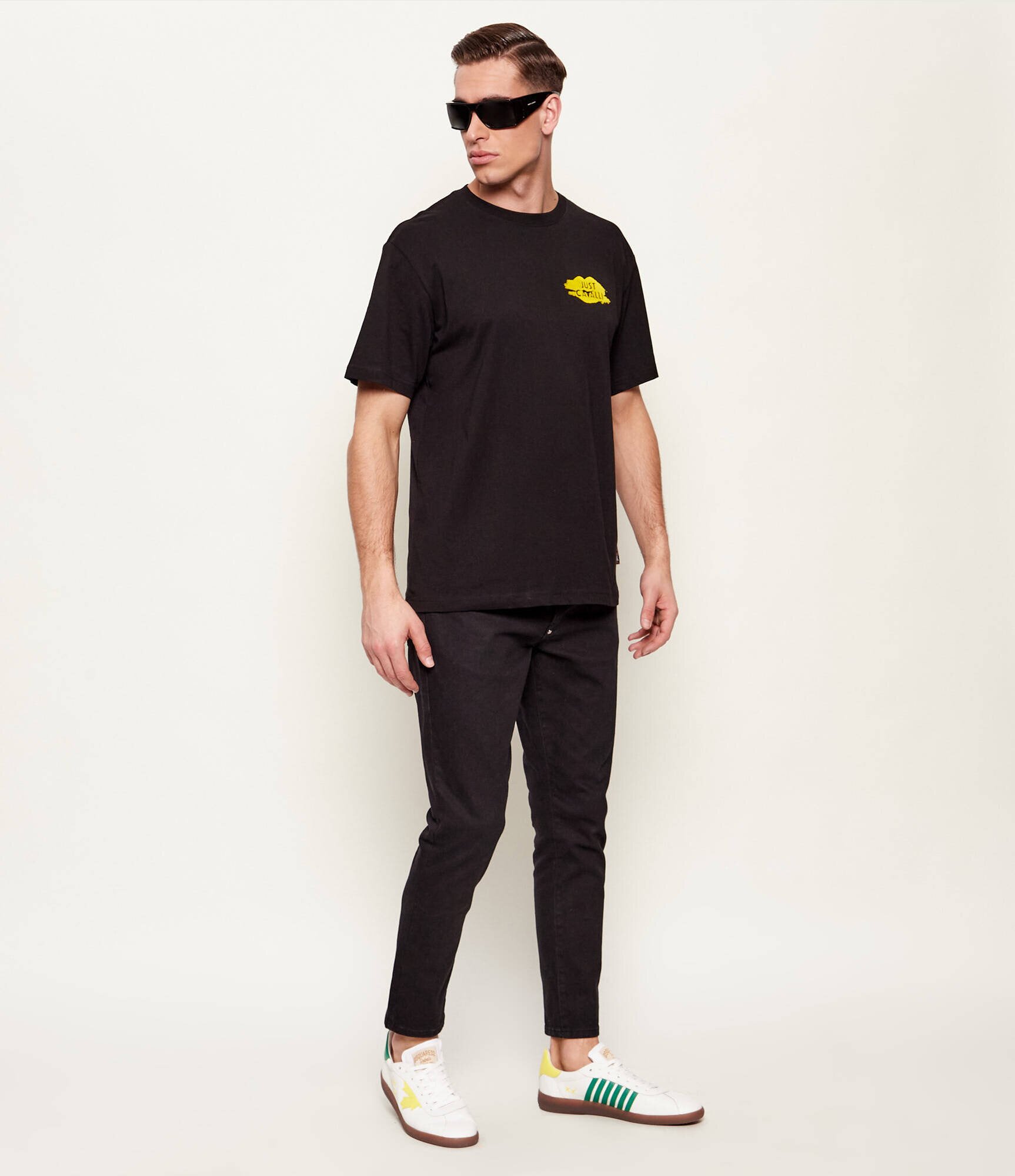 Dsquared2 Teniși din piele Rebels