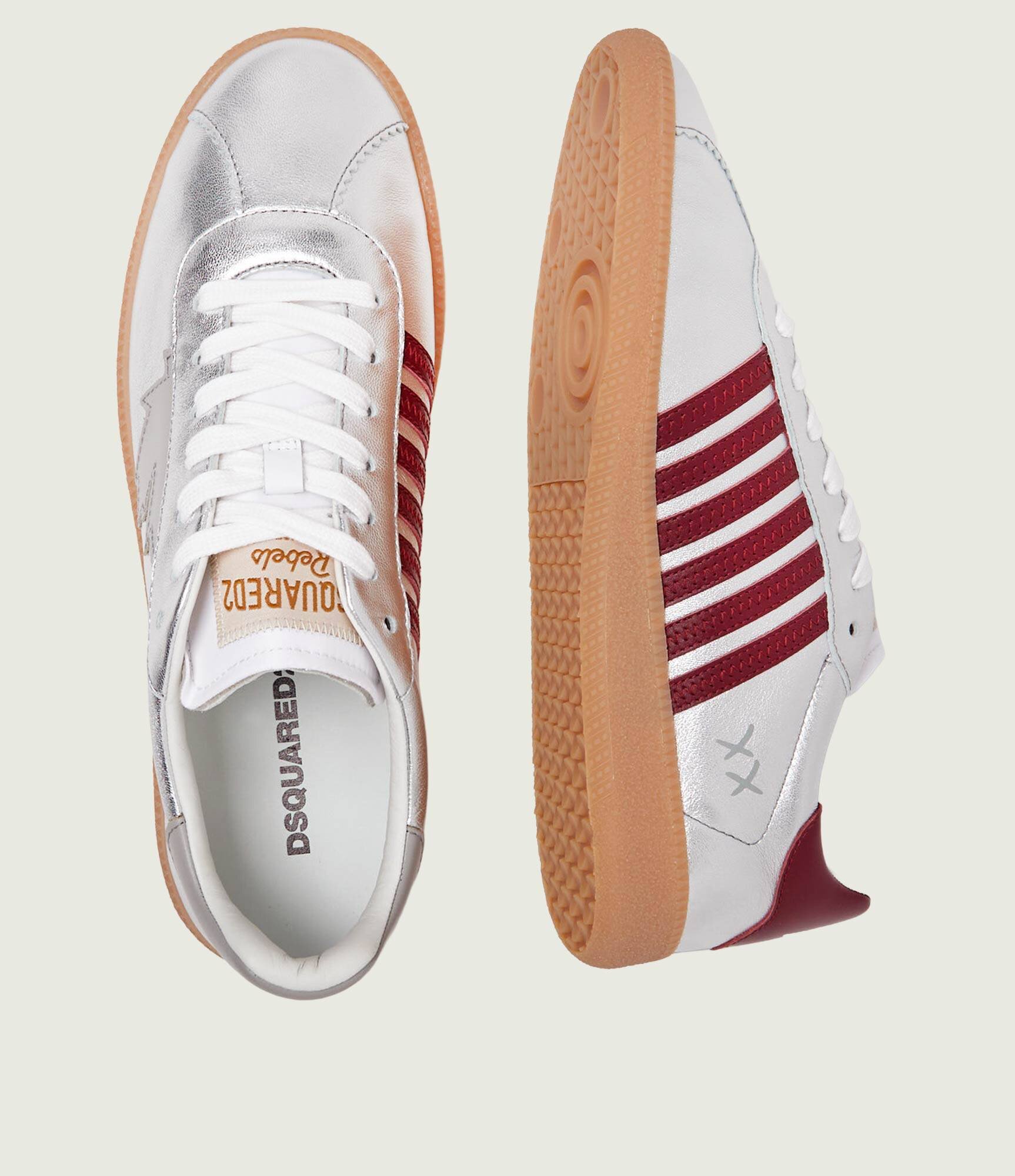 Dsquared2 Teniși din piele Rebels