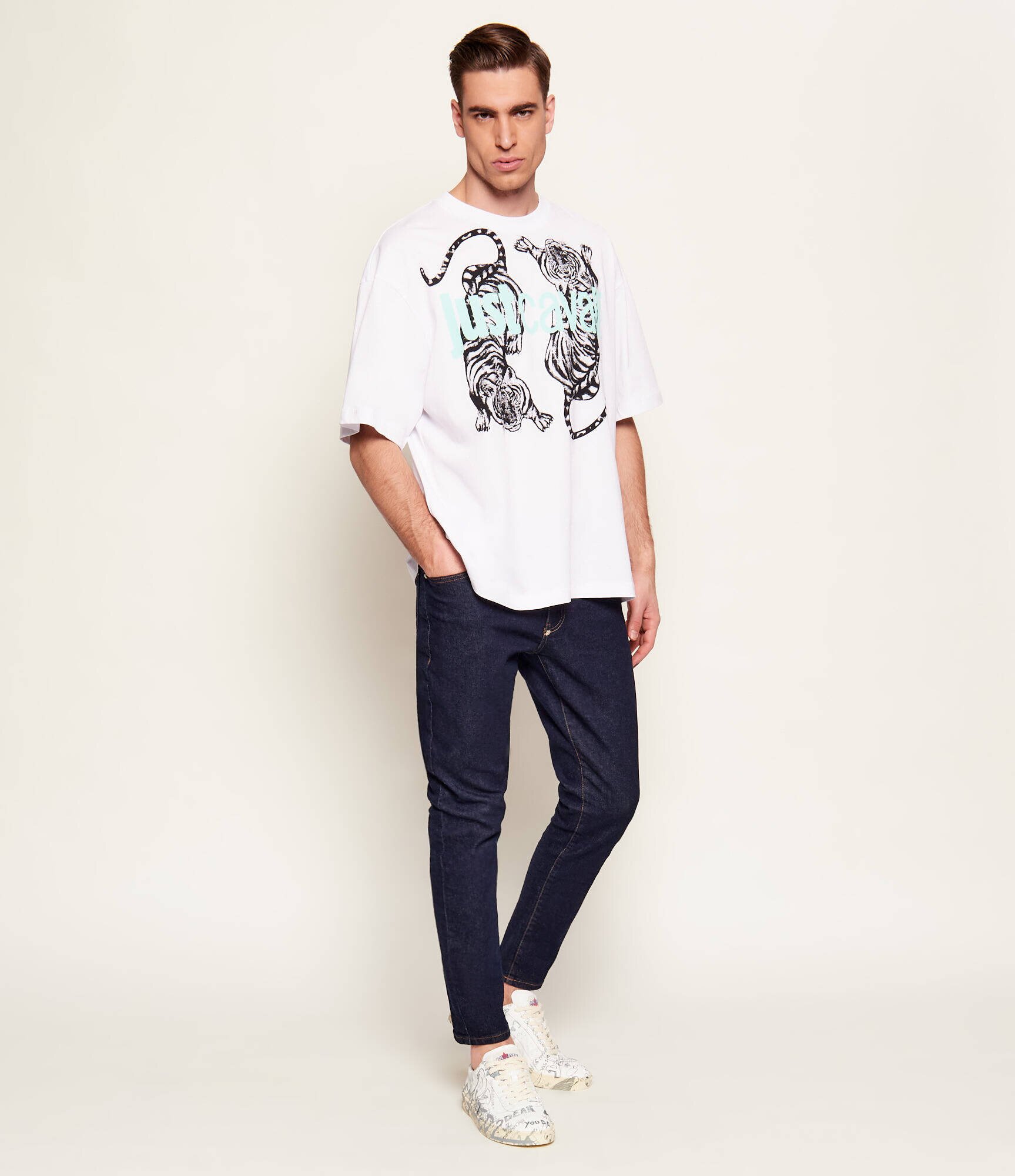 Dsquared2 Teniși din piele Rider