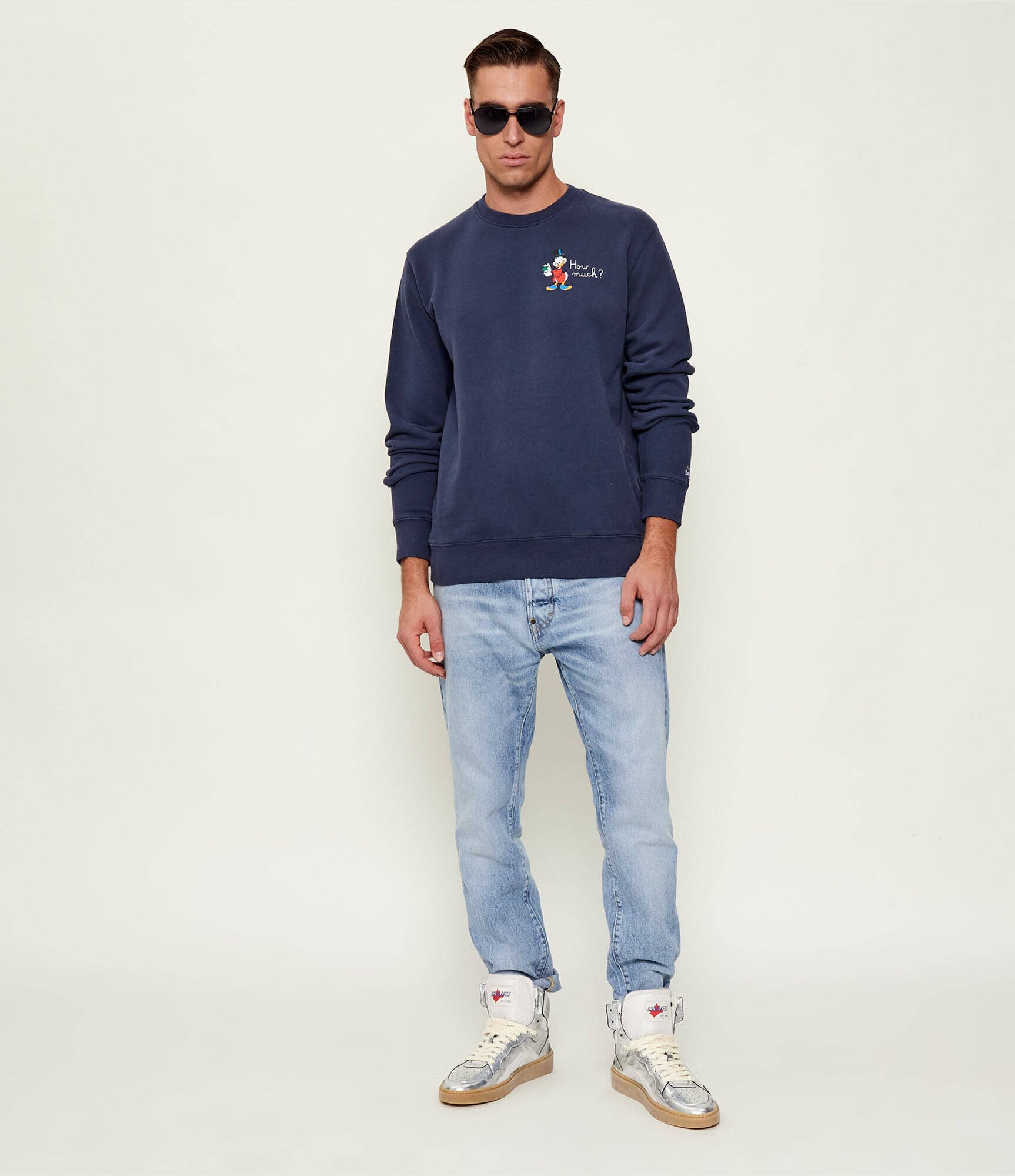 Dsquared2 Teniși din piele RIDER