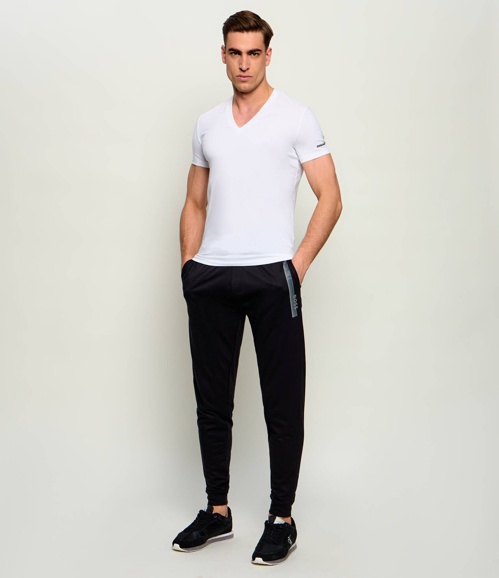 Dsquared2 Tricou 2-pack | Slim Fit