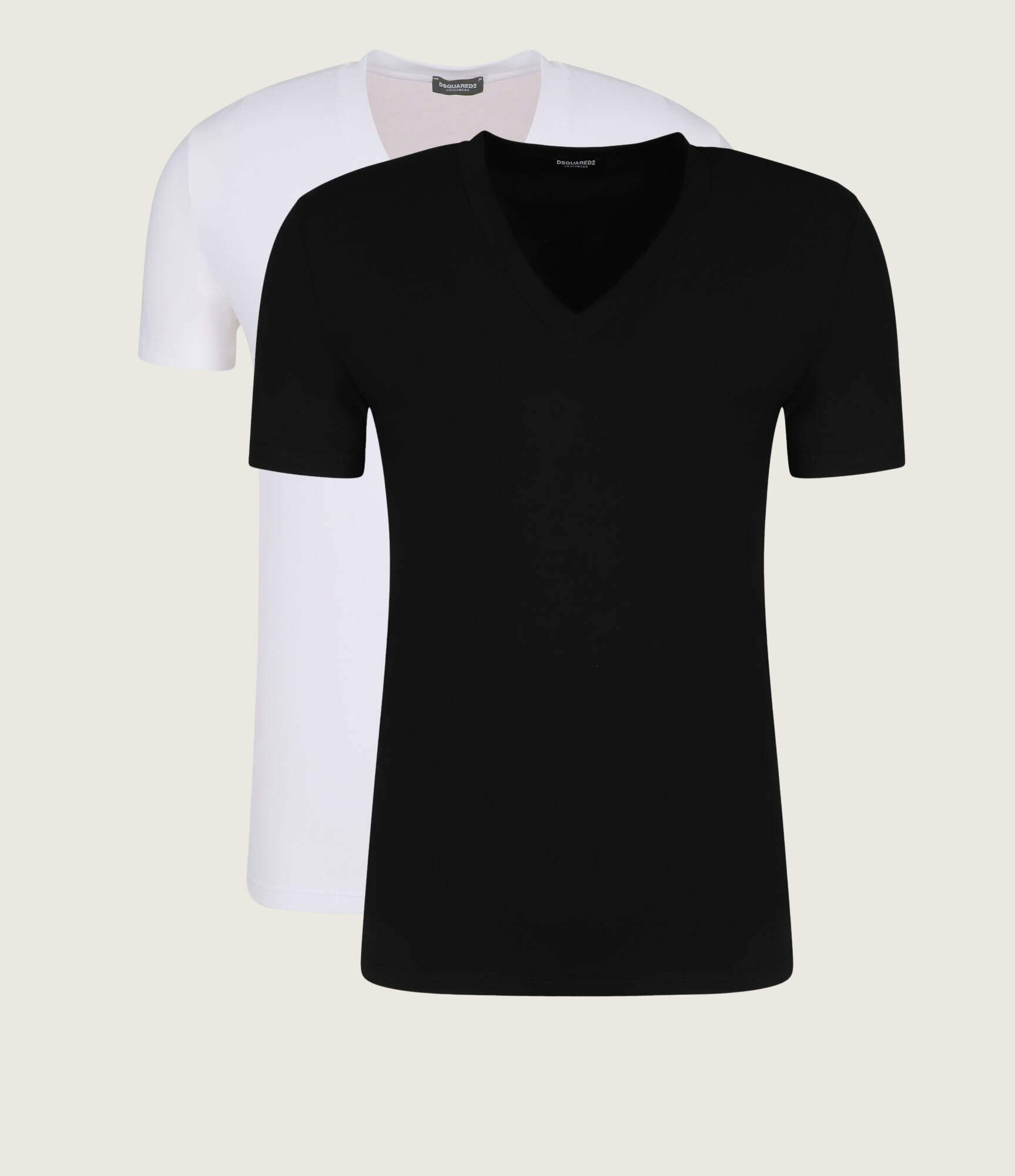 Dsquared2 Tricou 2-pack | Slim Fit