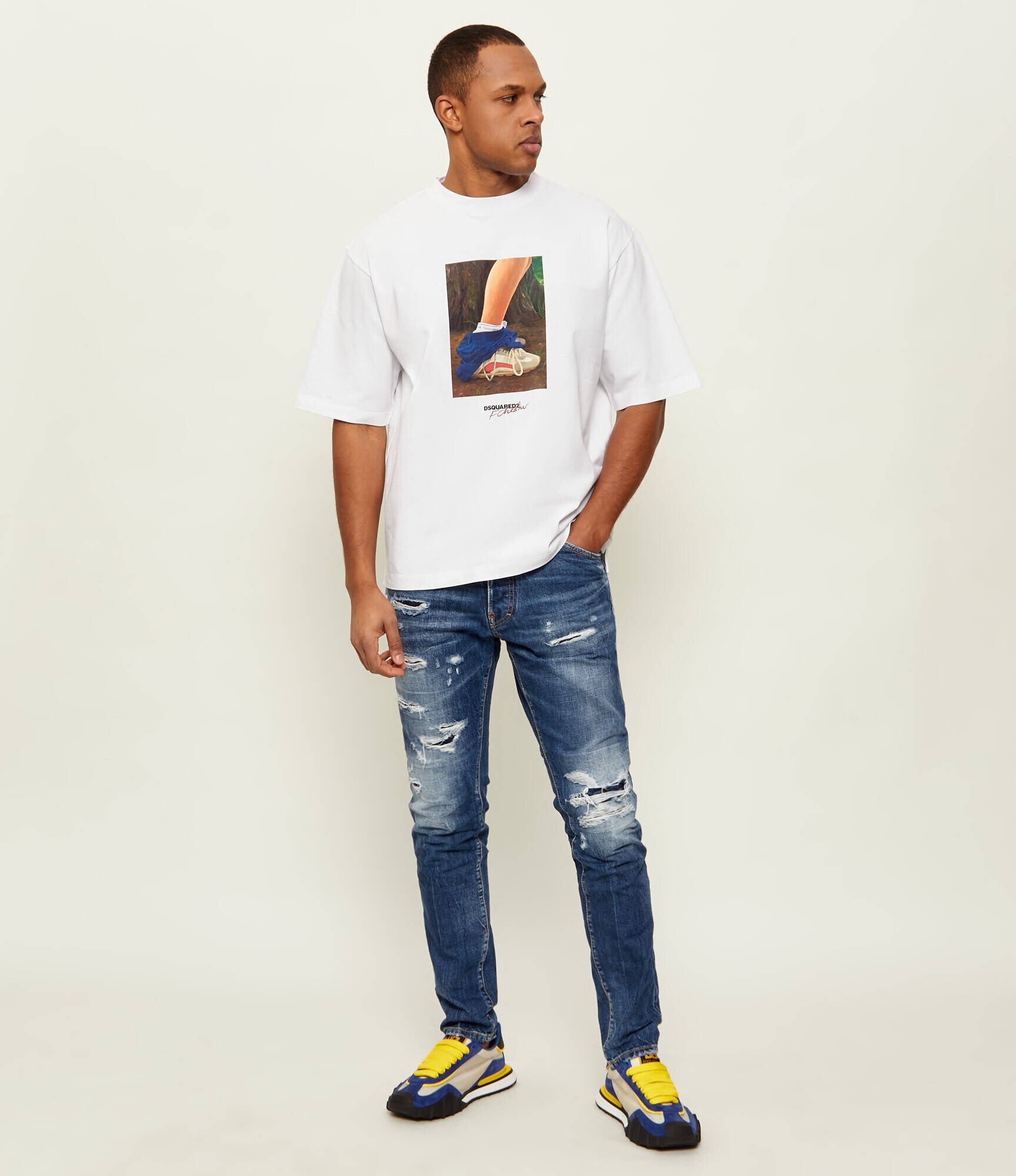 Dsquared2 Tricou | x Felix Chesher | Loose fit