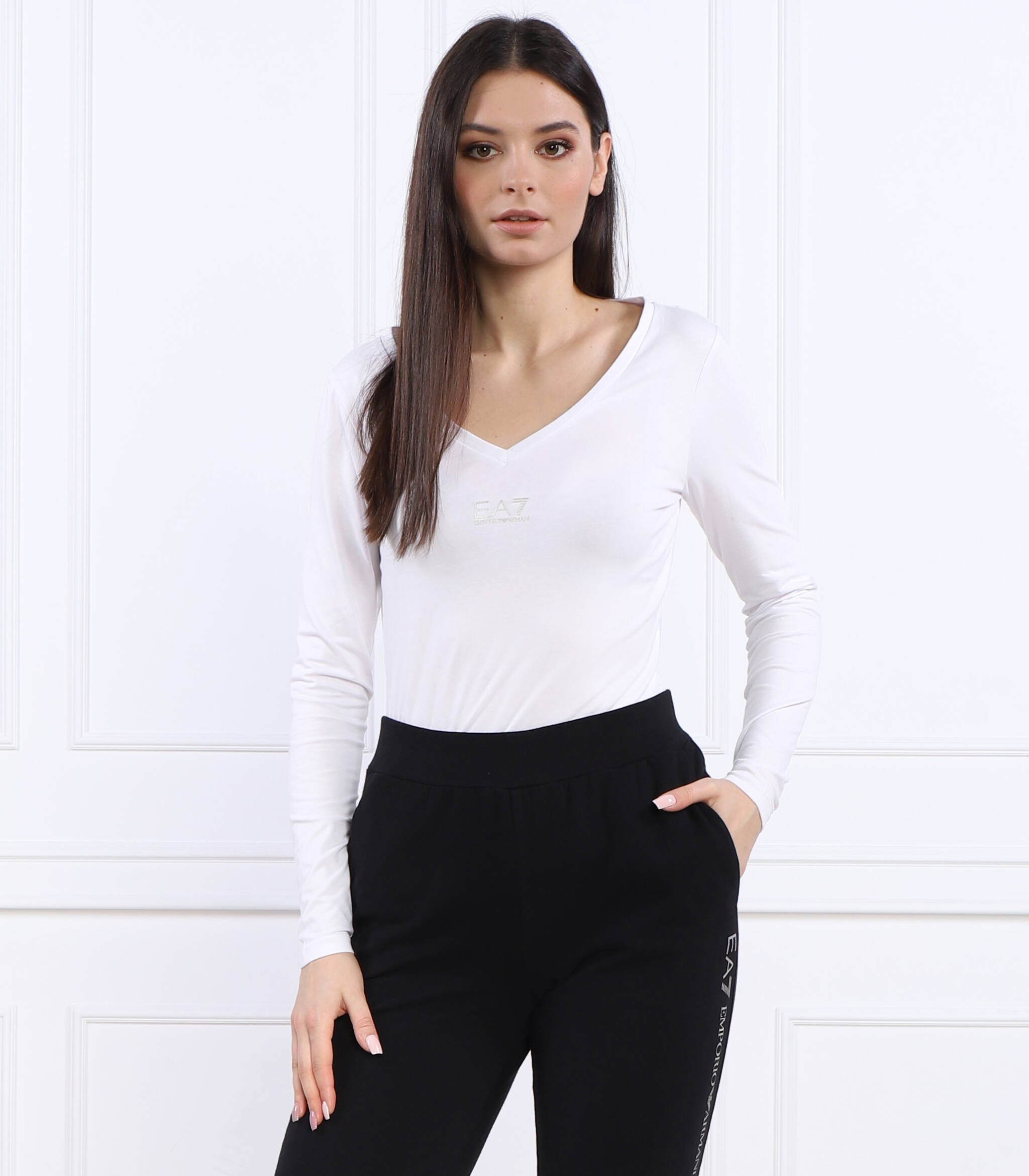 EA7 Bluză | Slim Fit
