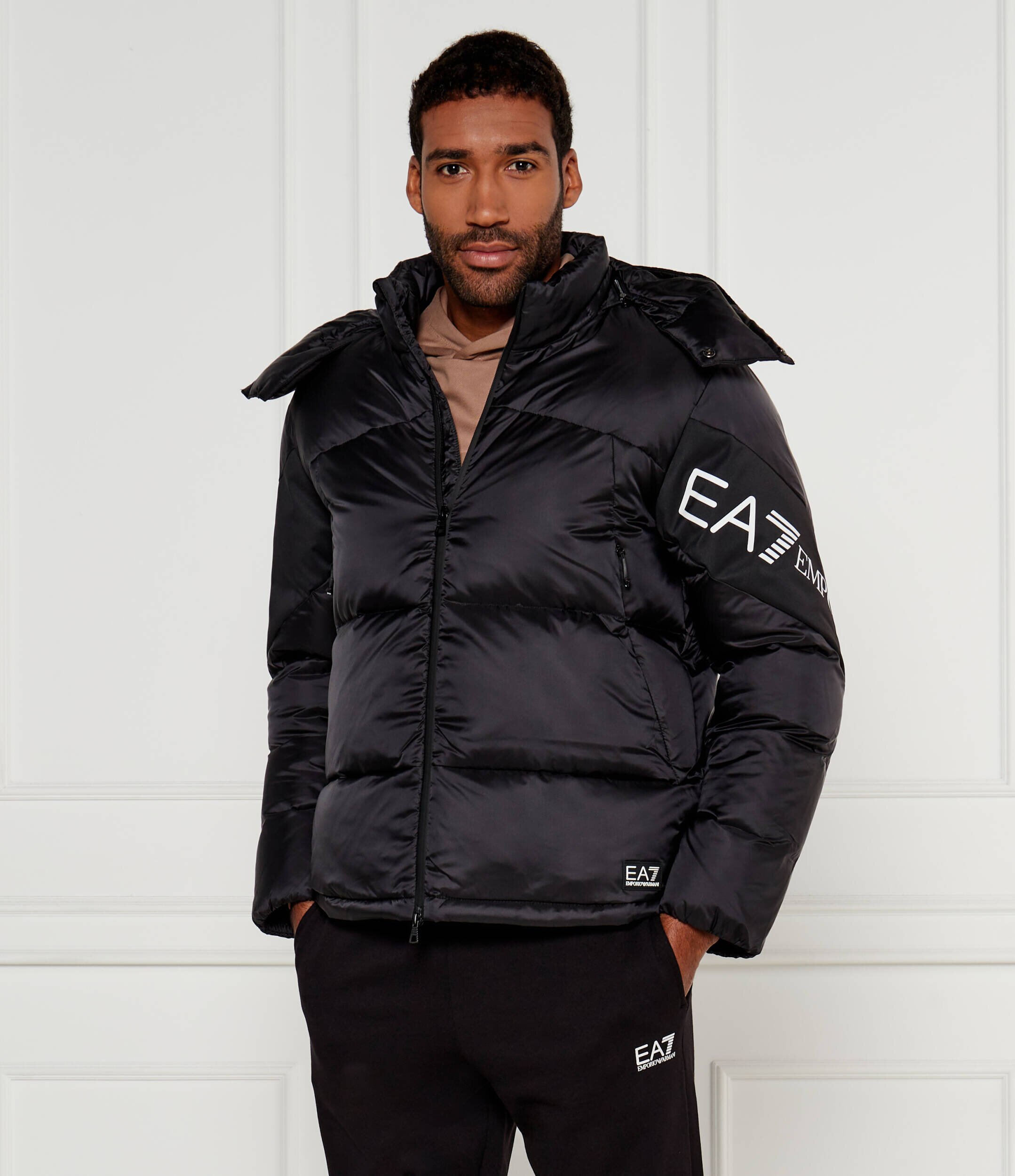 EA7 De puf geacă | Regular Fit
