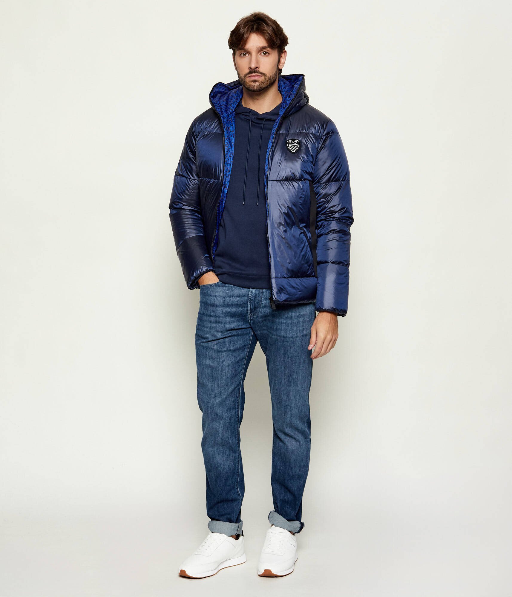 EA7 De puf geacă | Regular Fit