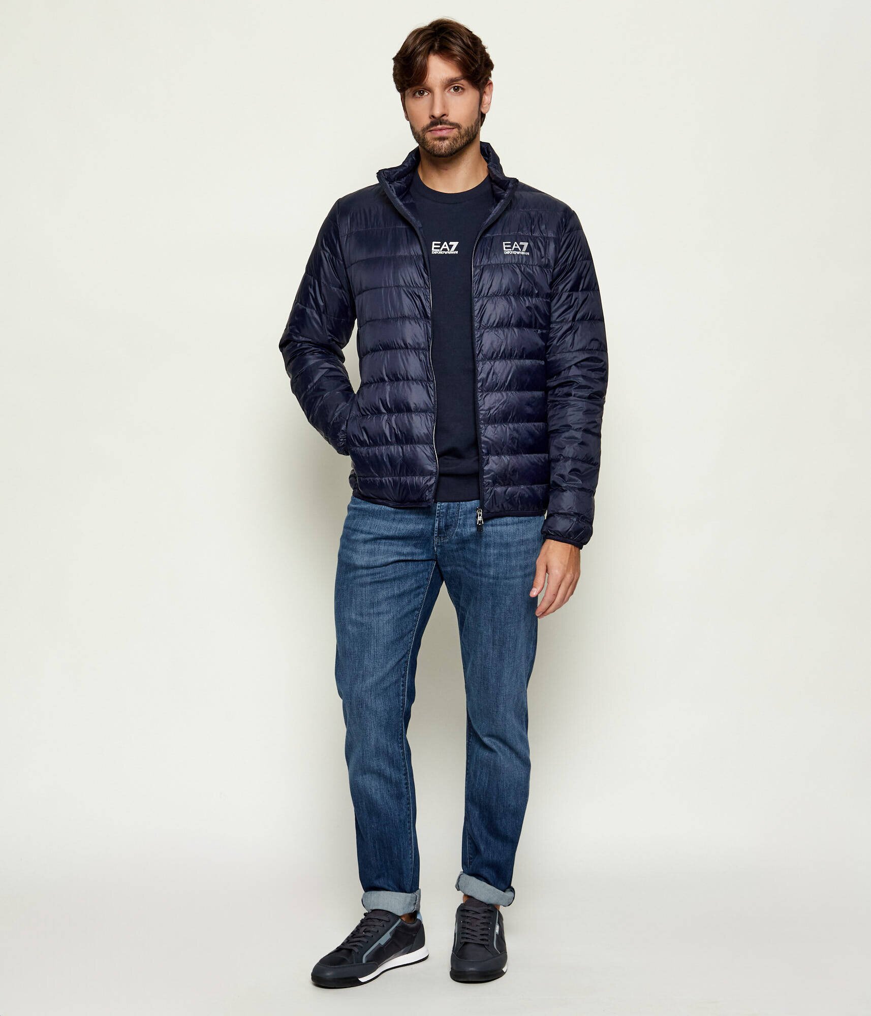 EA7 De puf geacă | Regular Fit