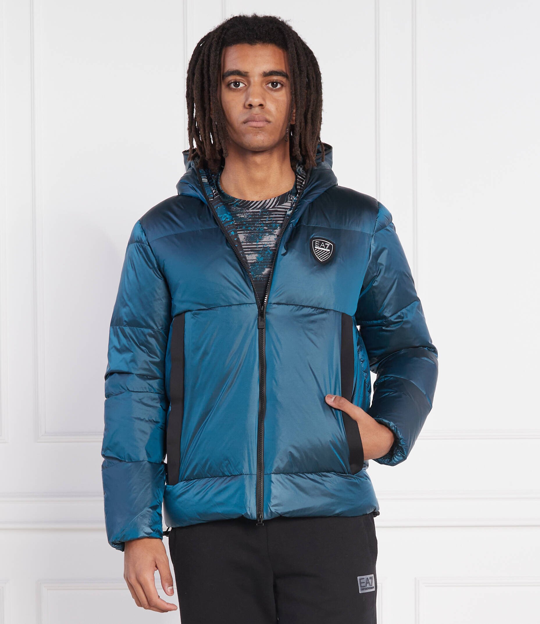 EA7 De puf geacă | Regular Fit