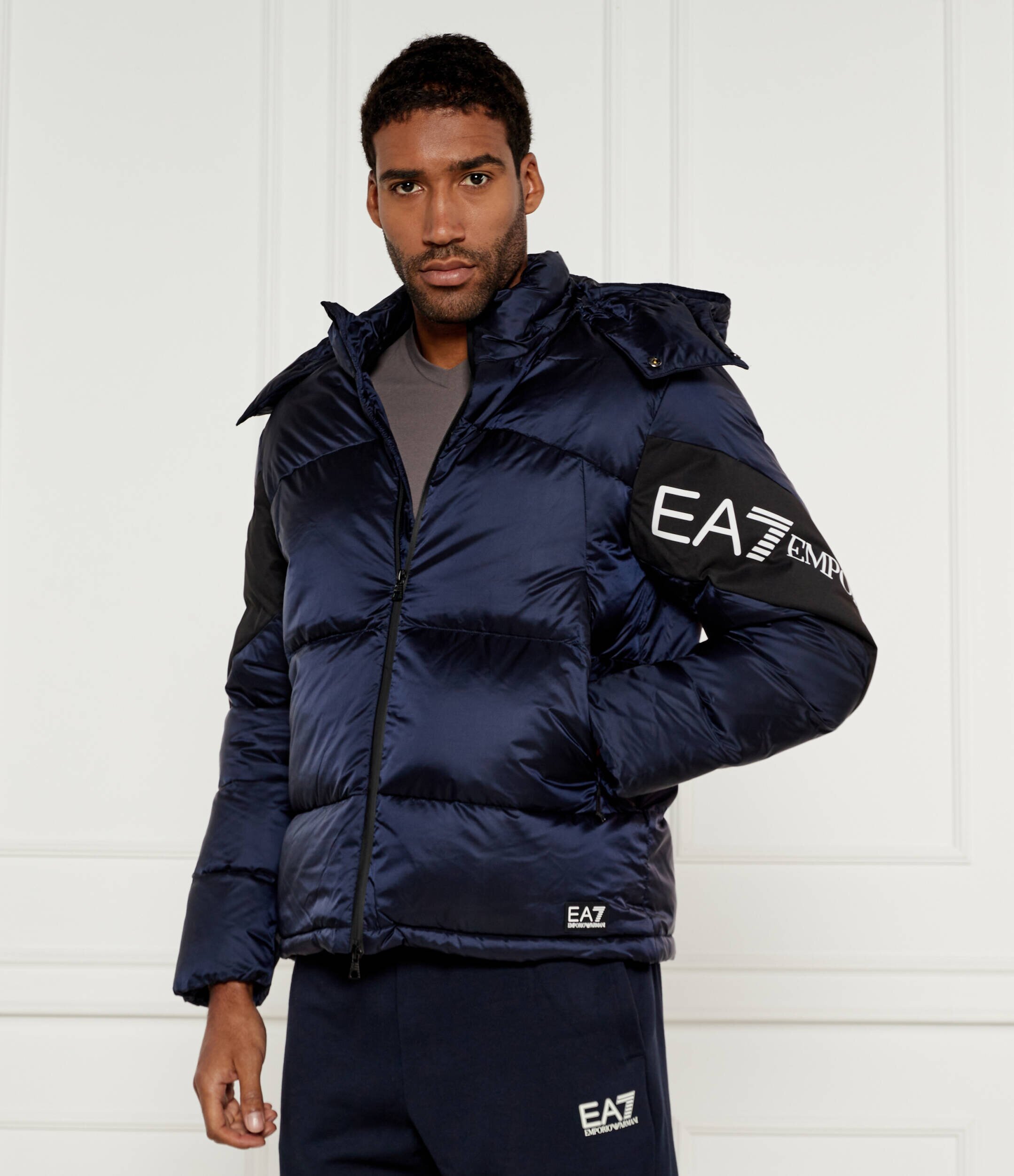 EA7 De puf geacă | Regular Fit