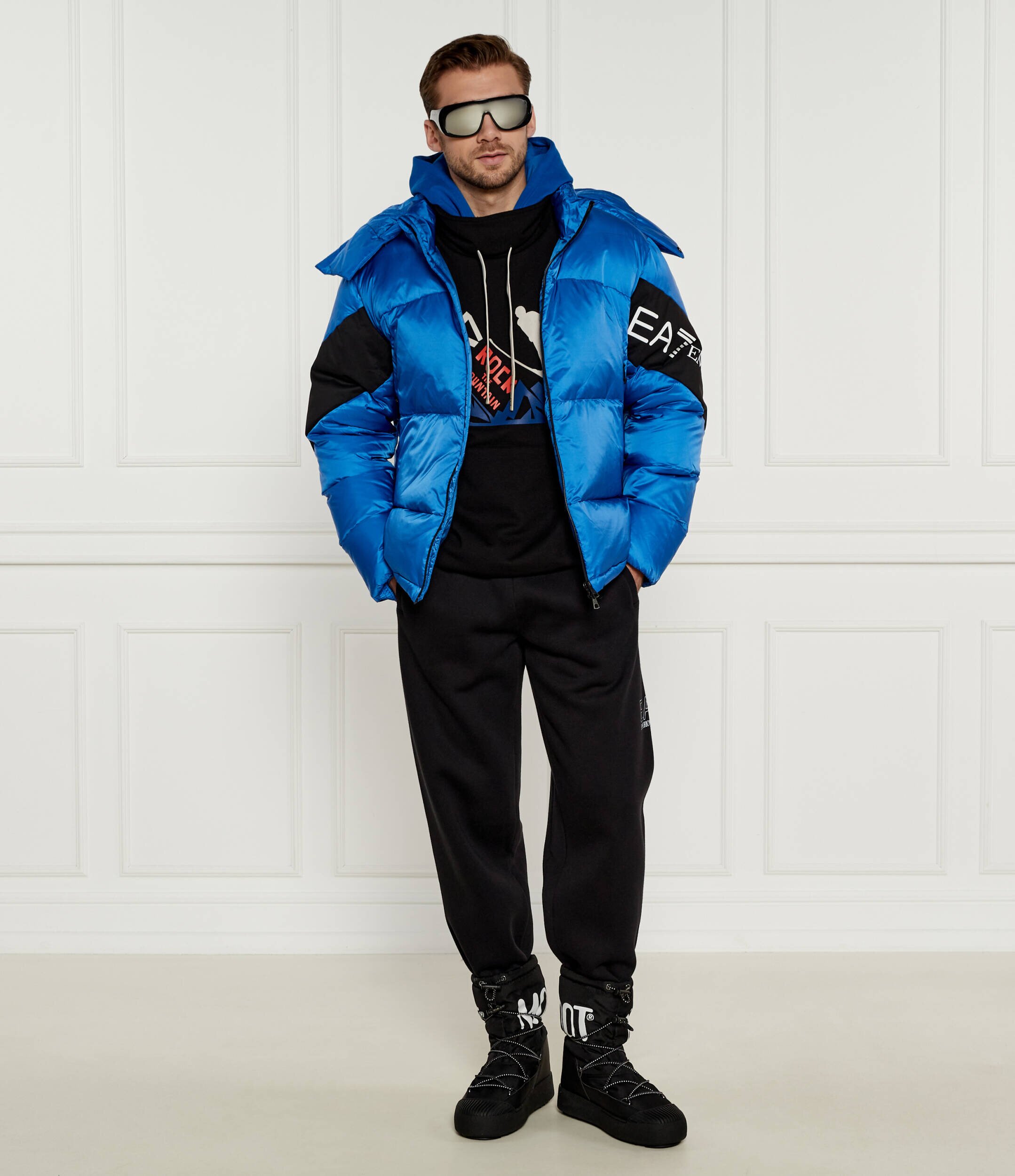 EA7 De puf geacă | Regular Fit