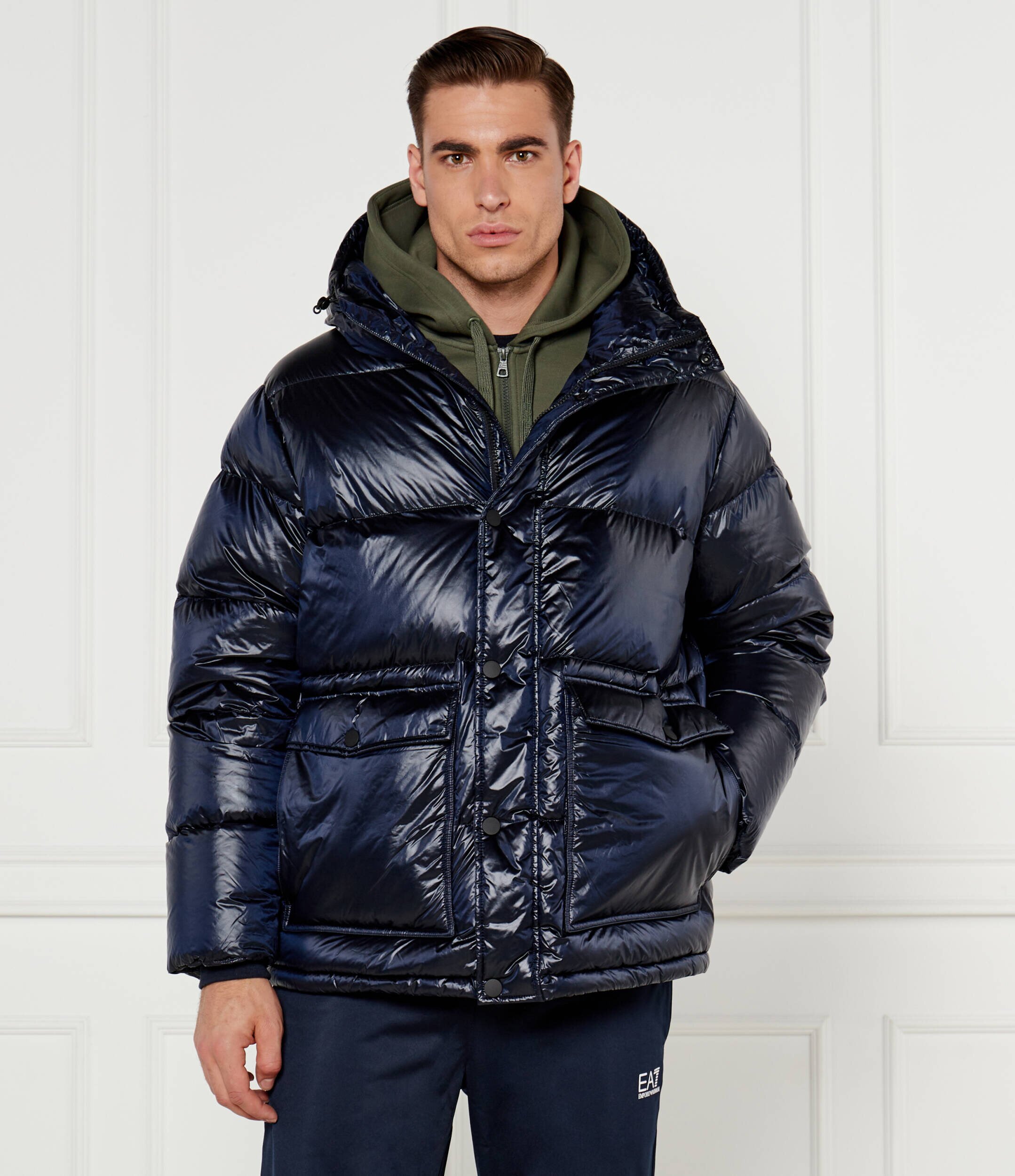 EA7 De puf geacă | Regular Fit