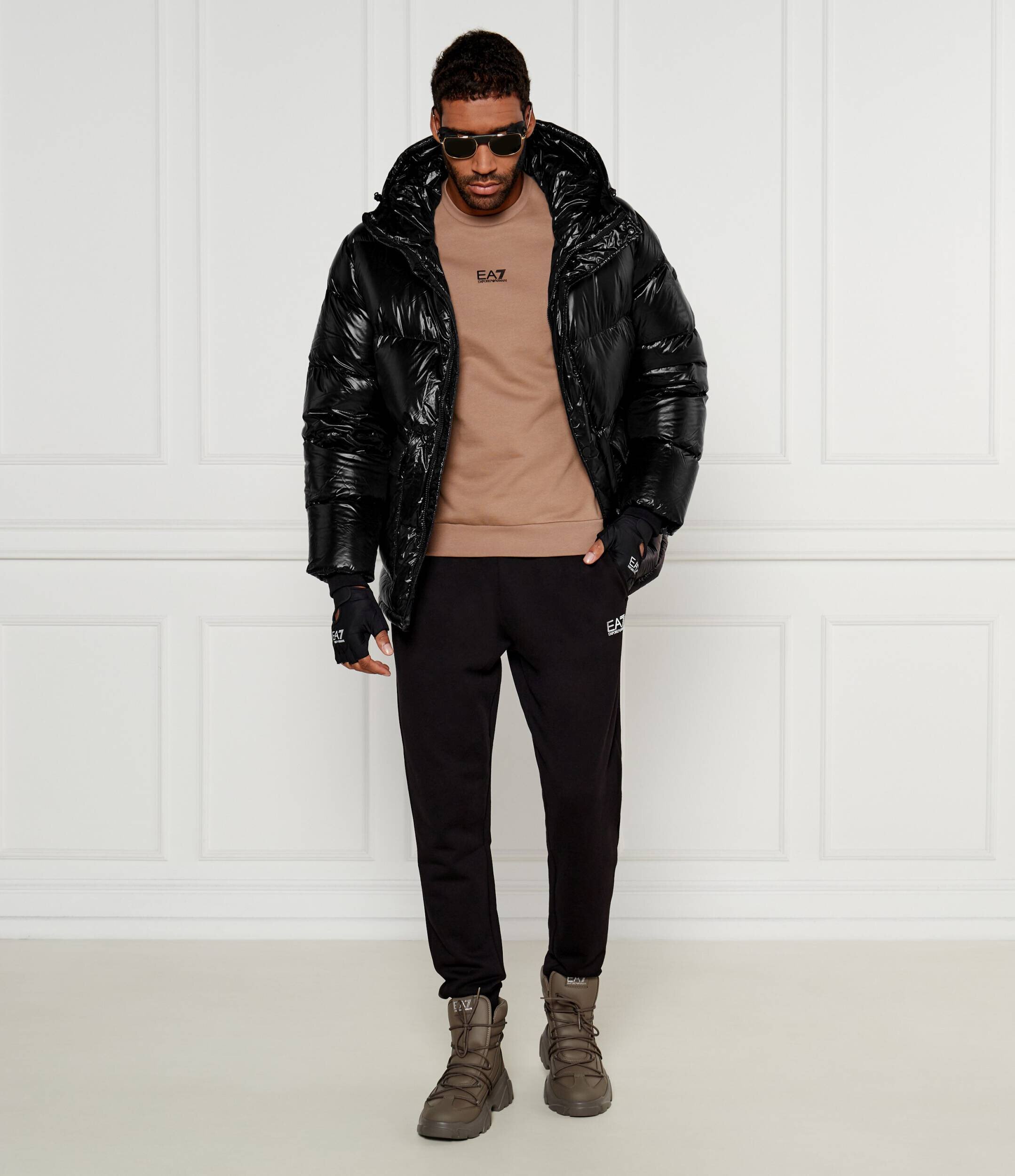 EA7 De puf geacă | Regular Fit
