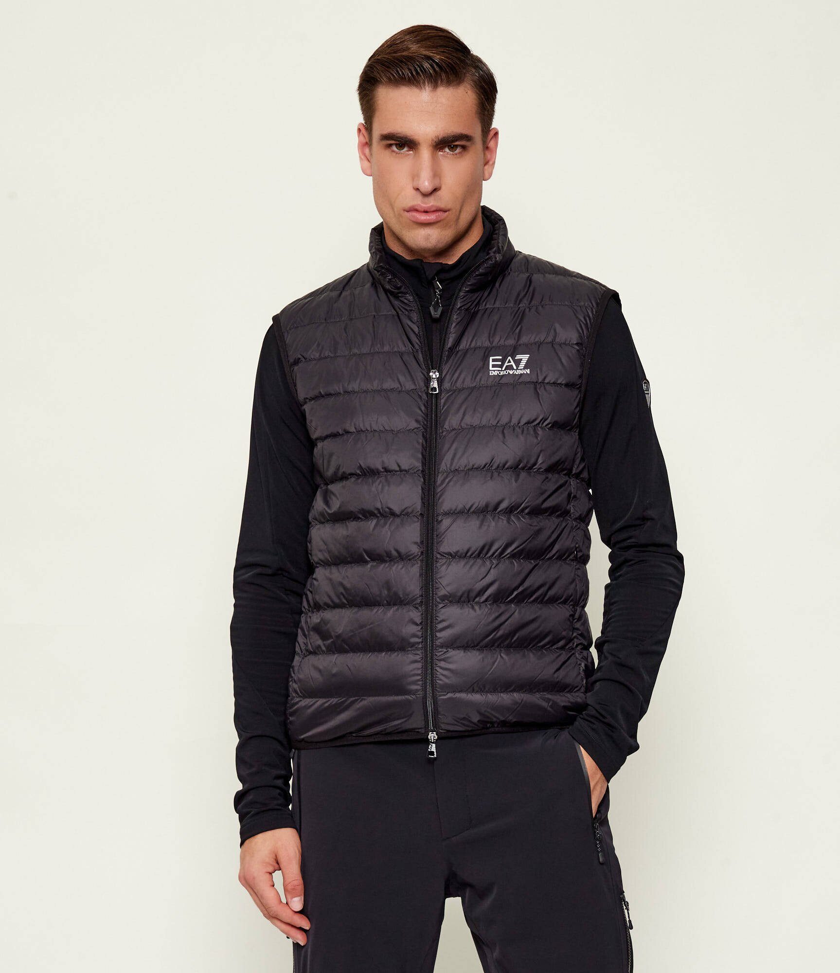 EA7 De puf vestă | Regular Fit