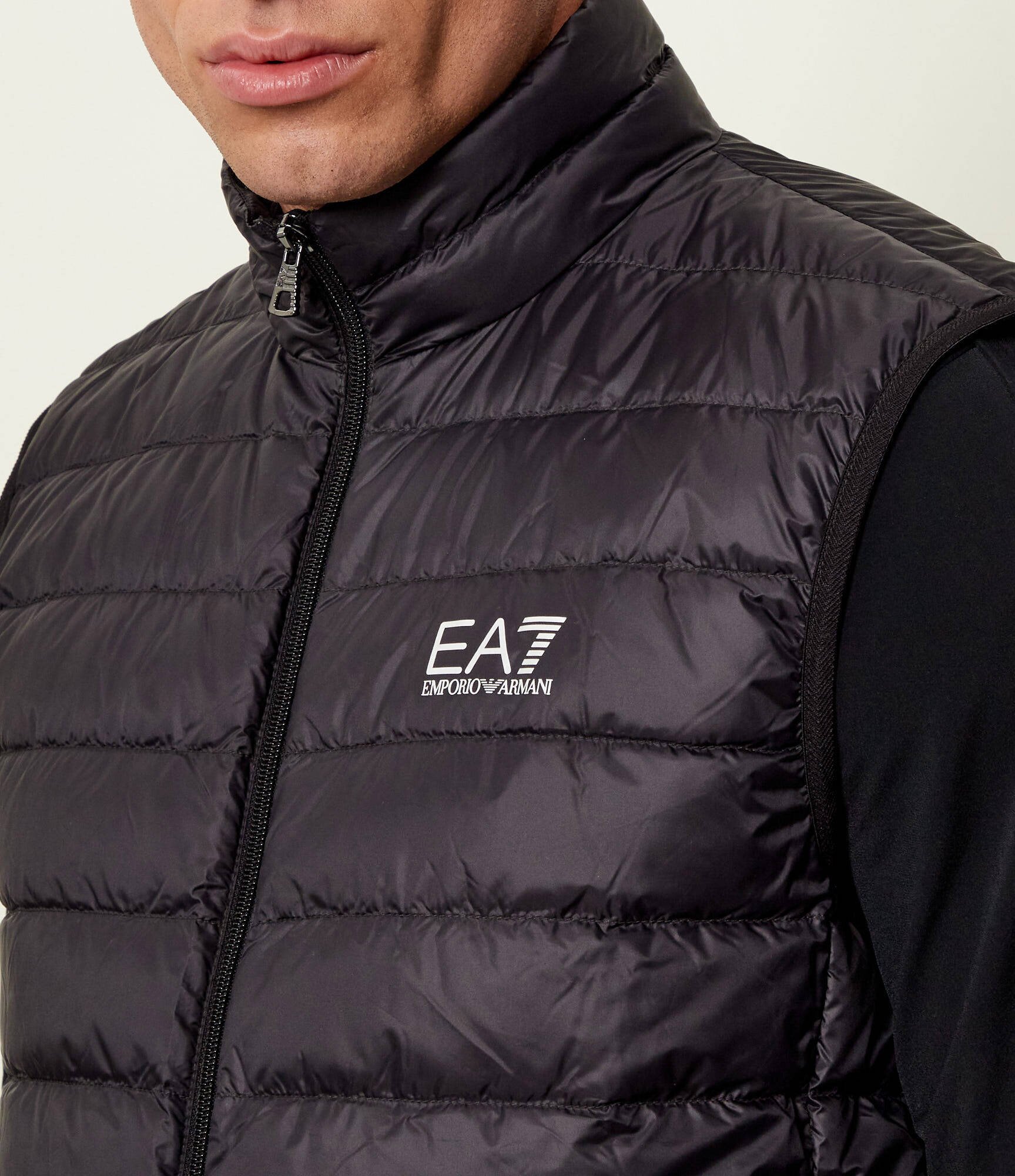 EA7 De puf vestă | Regular Fit