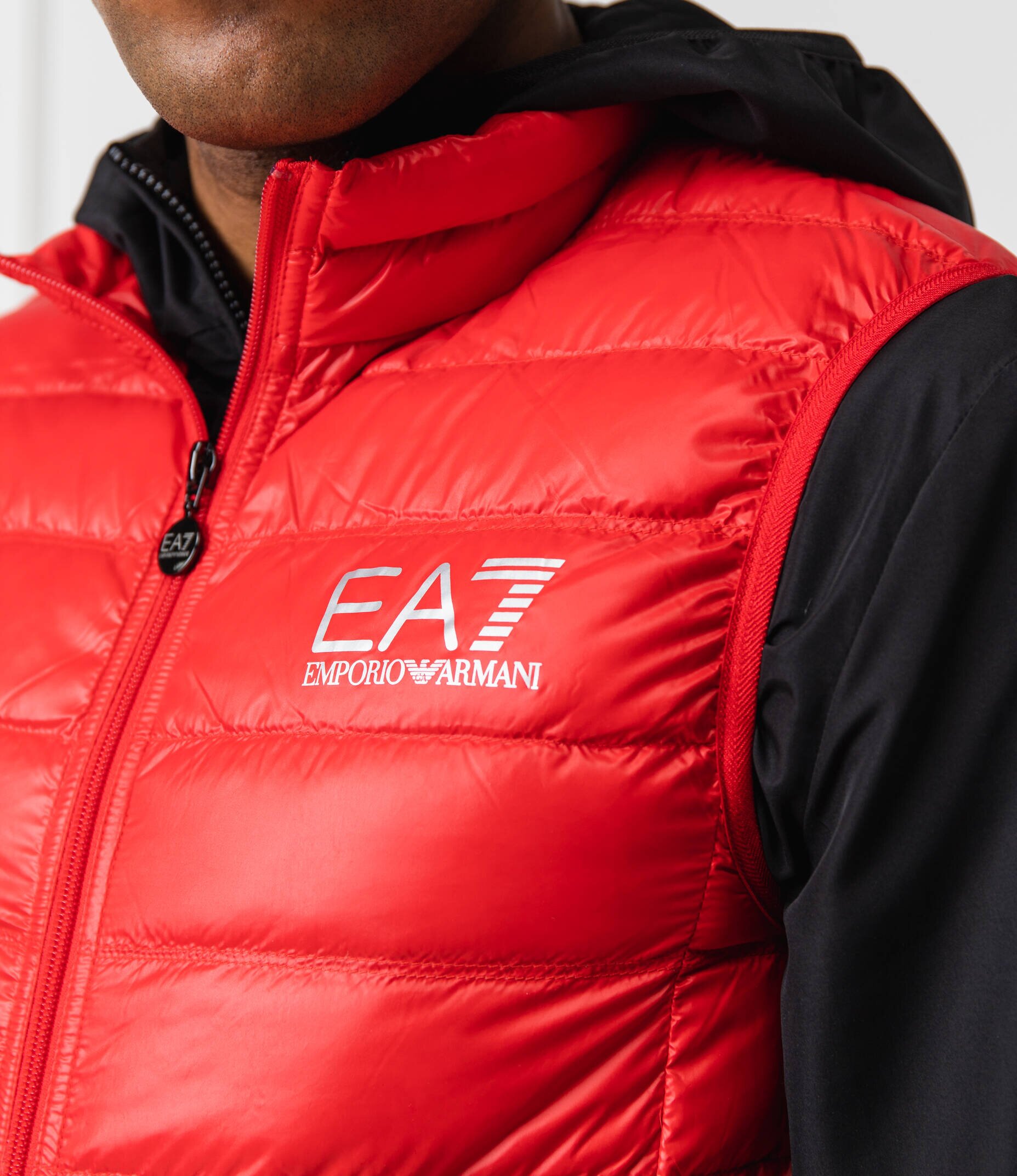 EA7 De puf vestă | Regular Fit