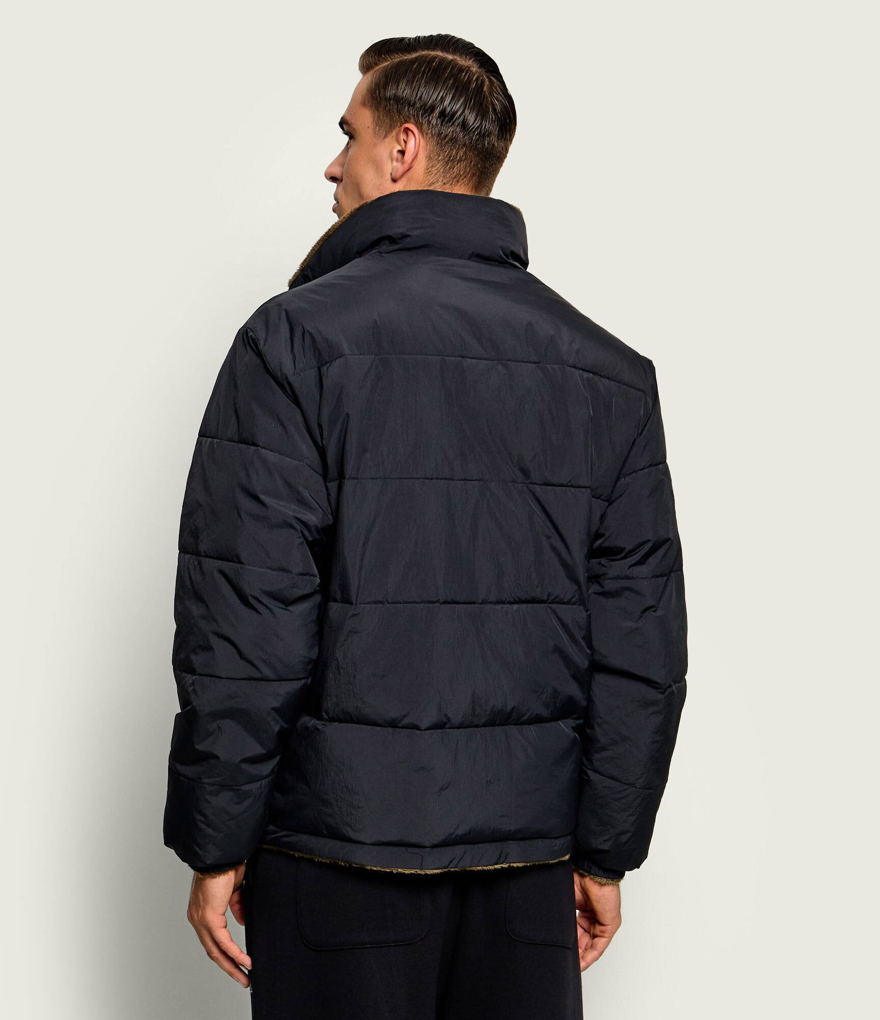 EA7 Din fleece geacă | Relaxed fit