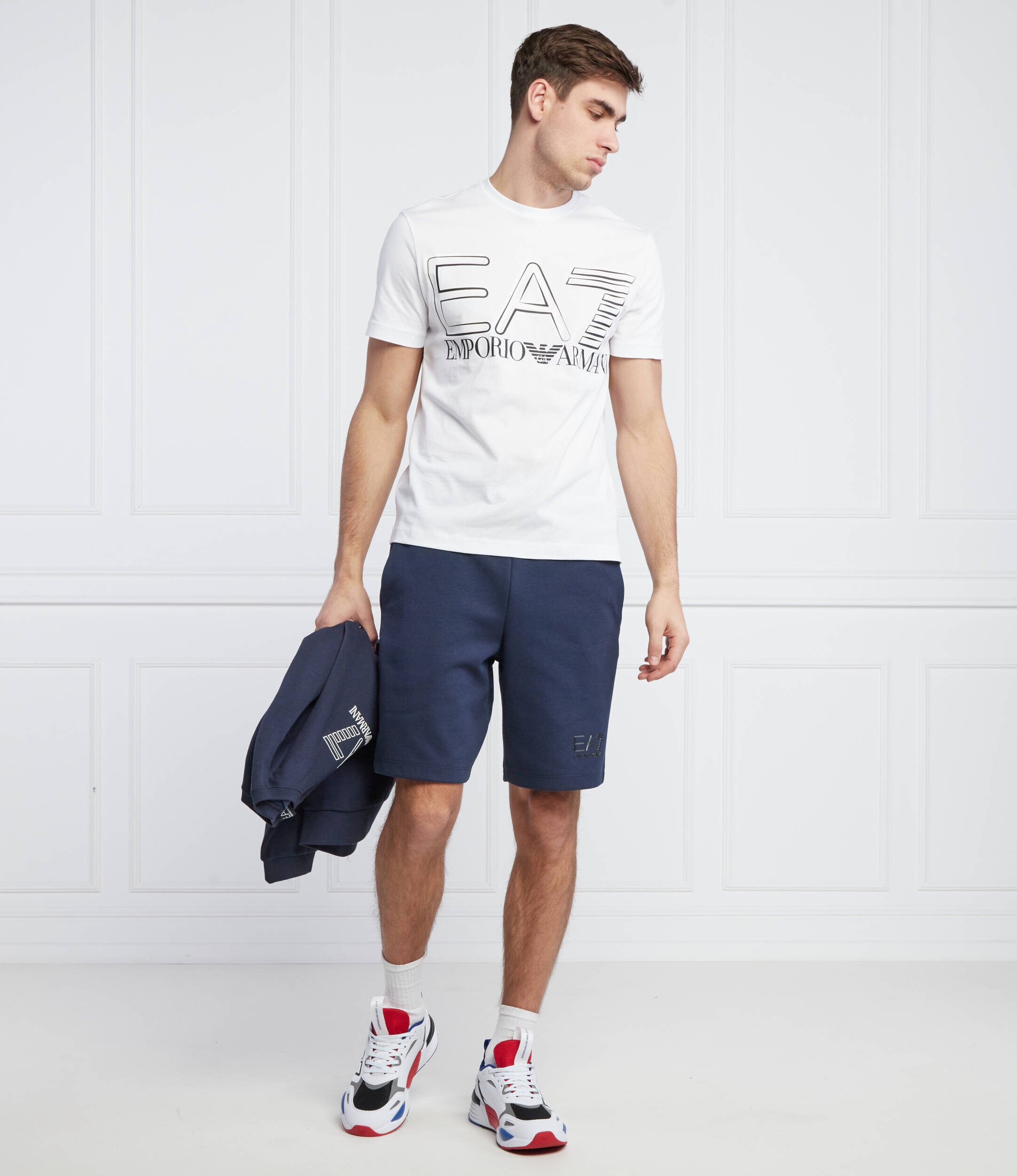 EA7 Pantaloni scurți | Regular Fit