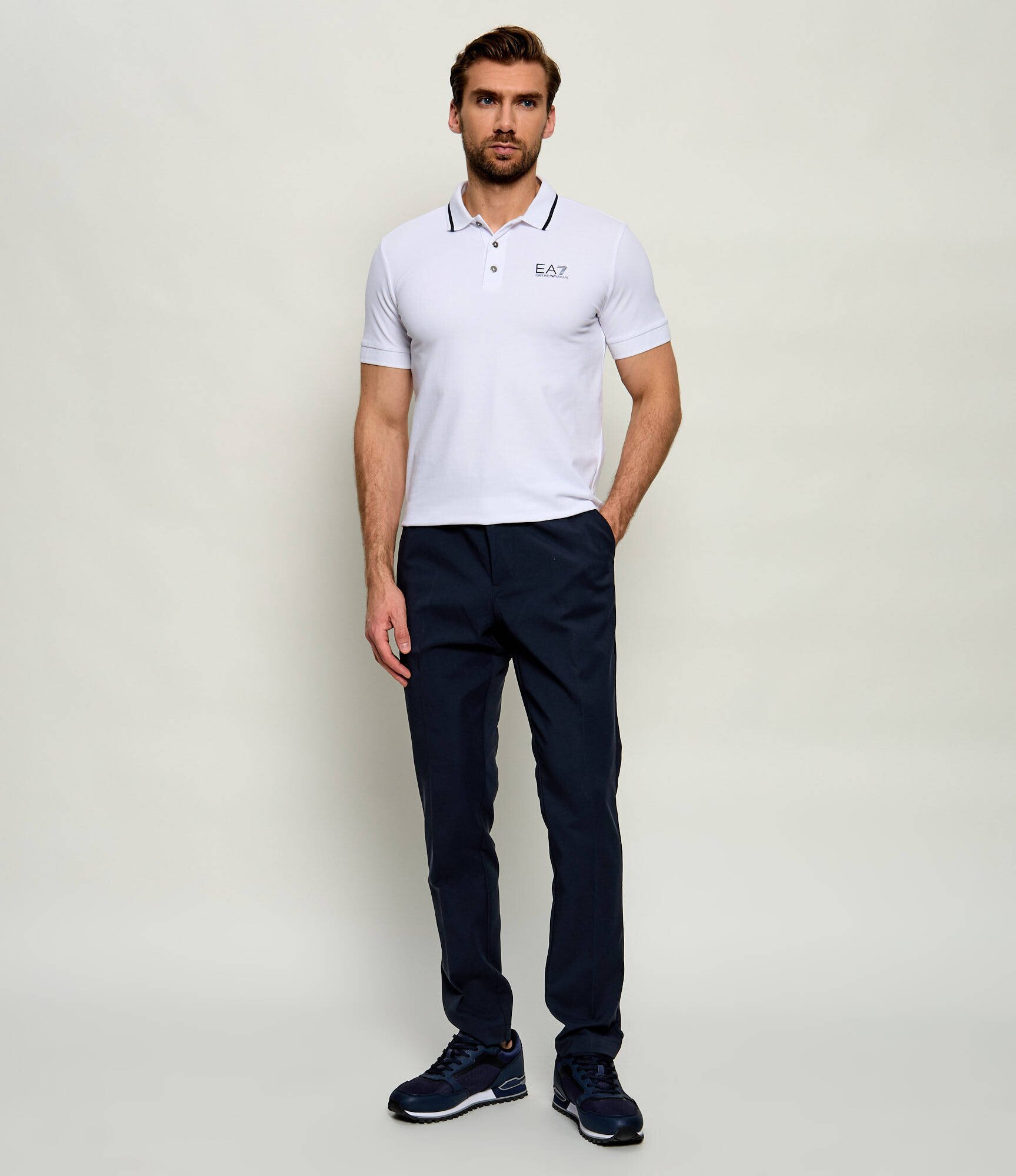 EA7 Polo | Regular Fit | pique