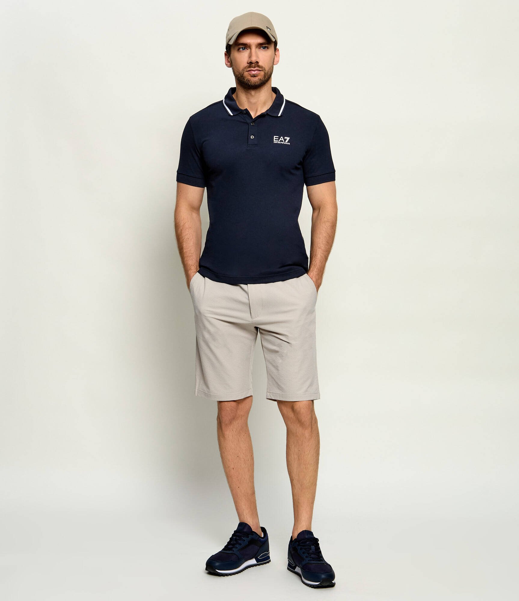 EA7 Polo | Regular Fit | pique