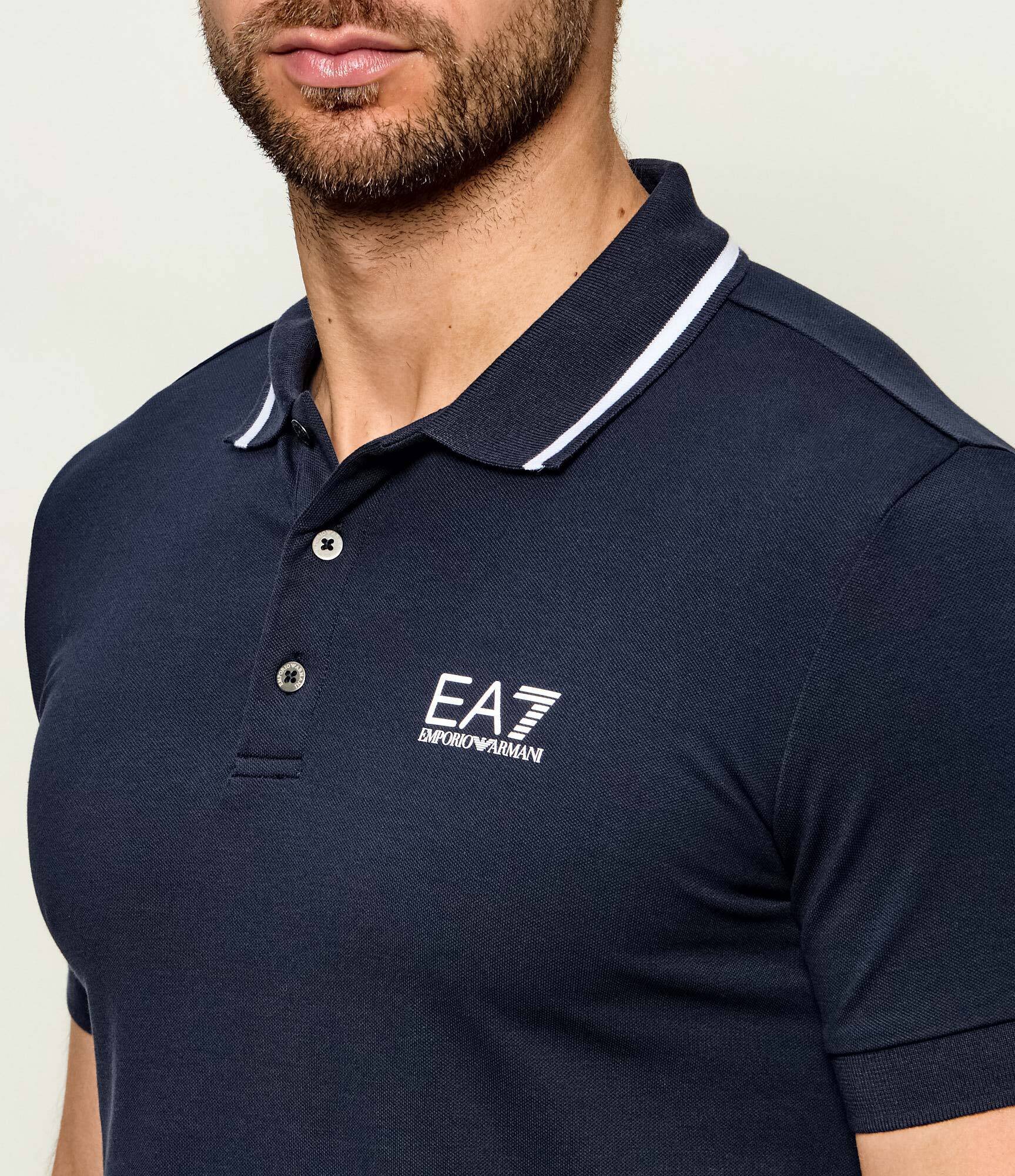 EA7 Polo | Regular Fit | pique