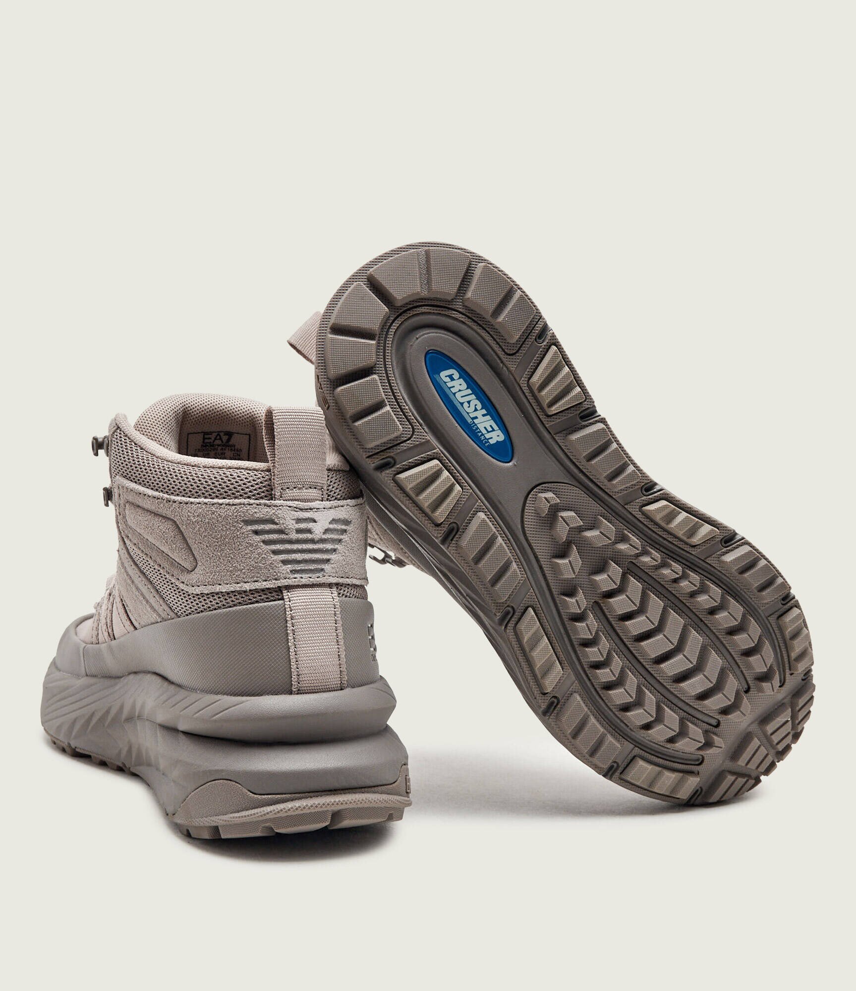 EA7 Sneakers | piele întoarsă