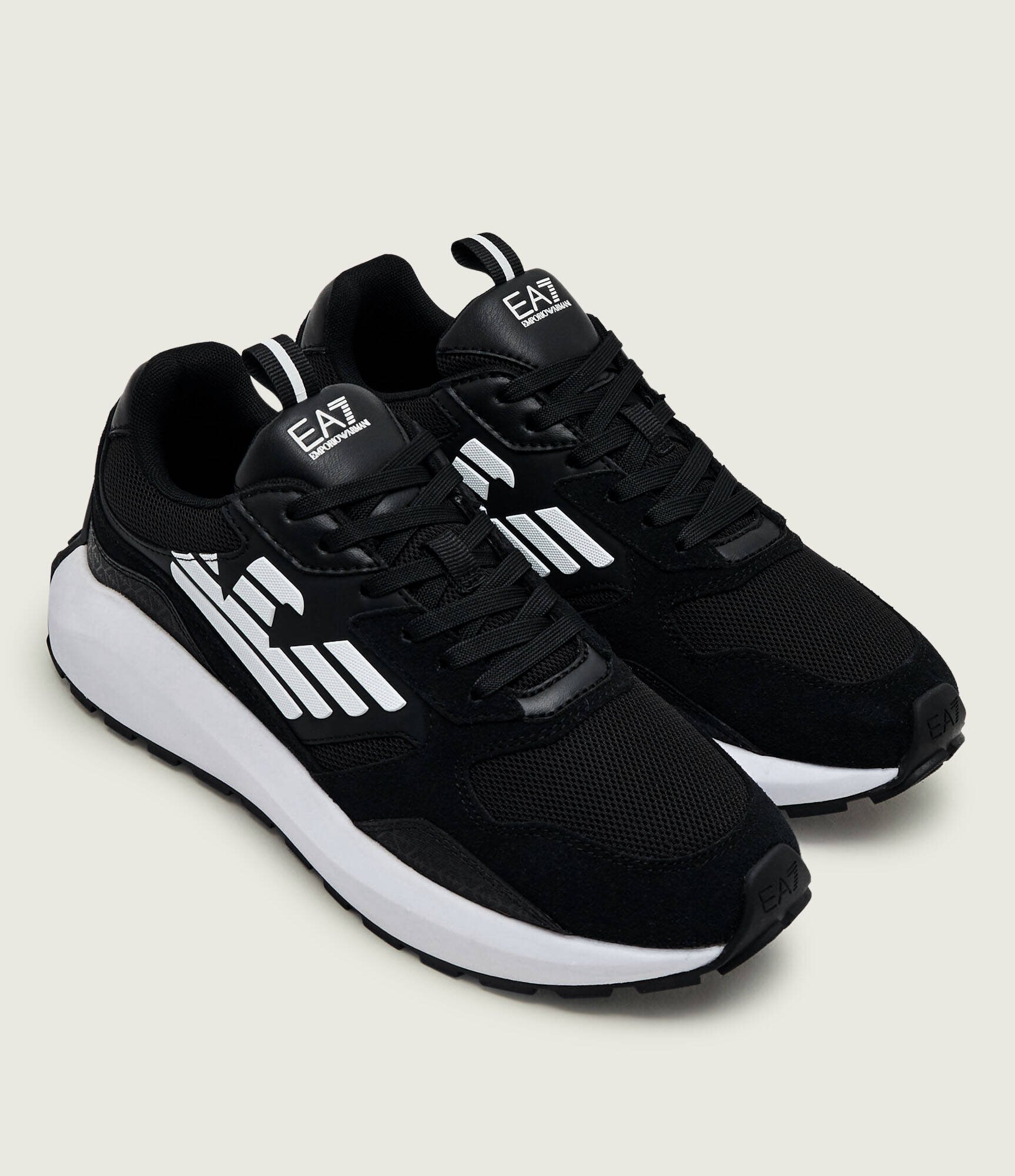 EA7 Sneakers | piele întoarsă