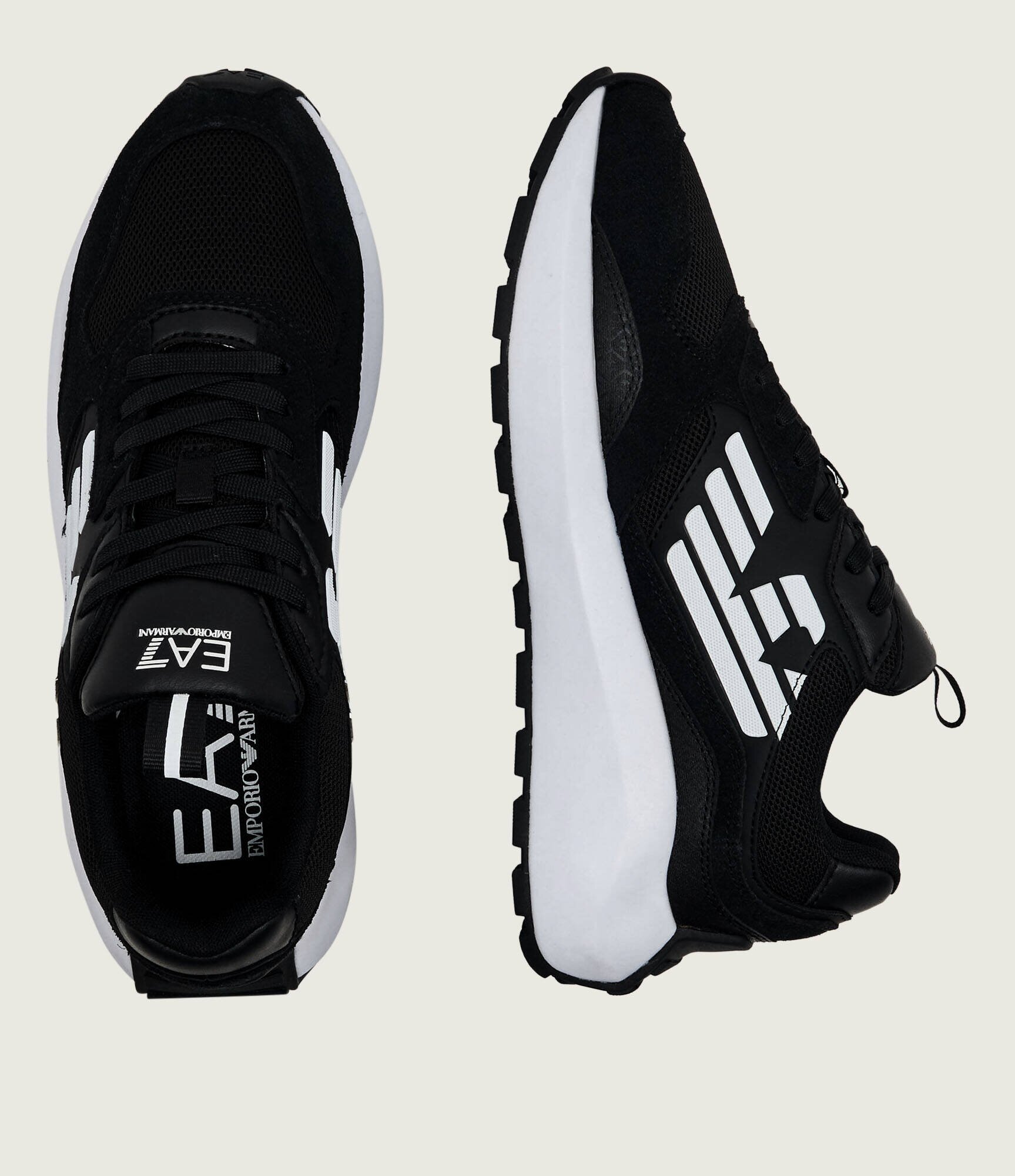 EA7 Sneakers | piele întoarsă