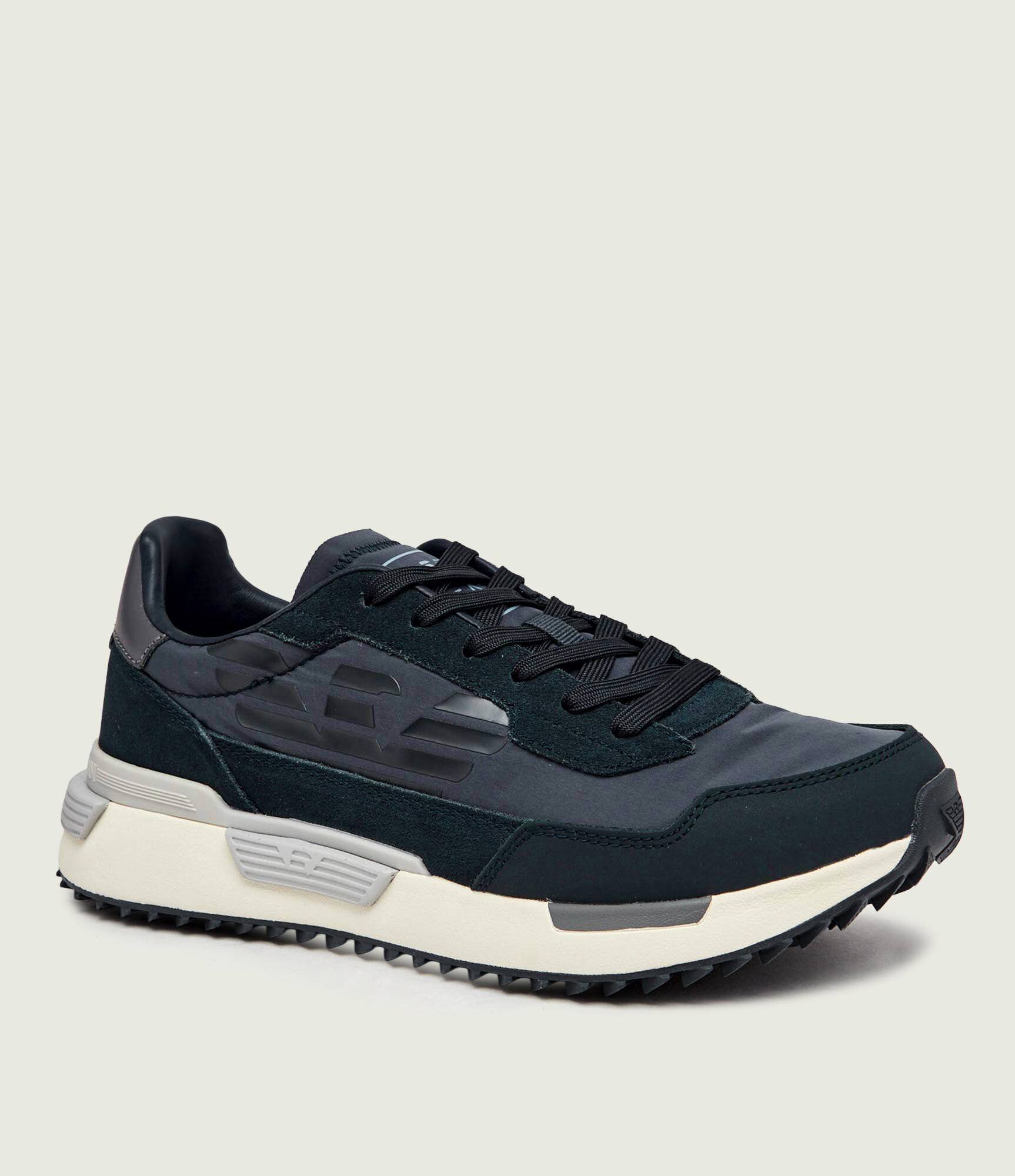 EA7 Sneakers | piele întoarsă
