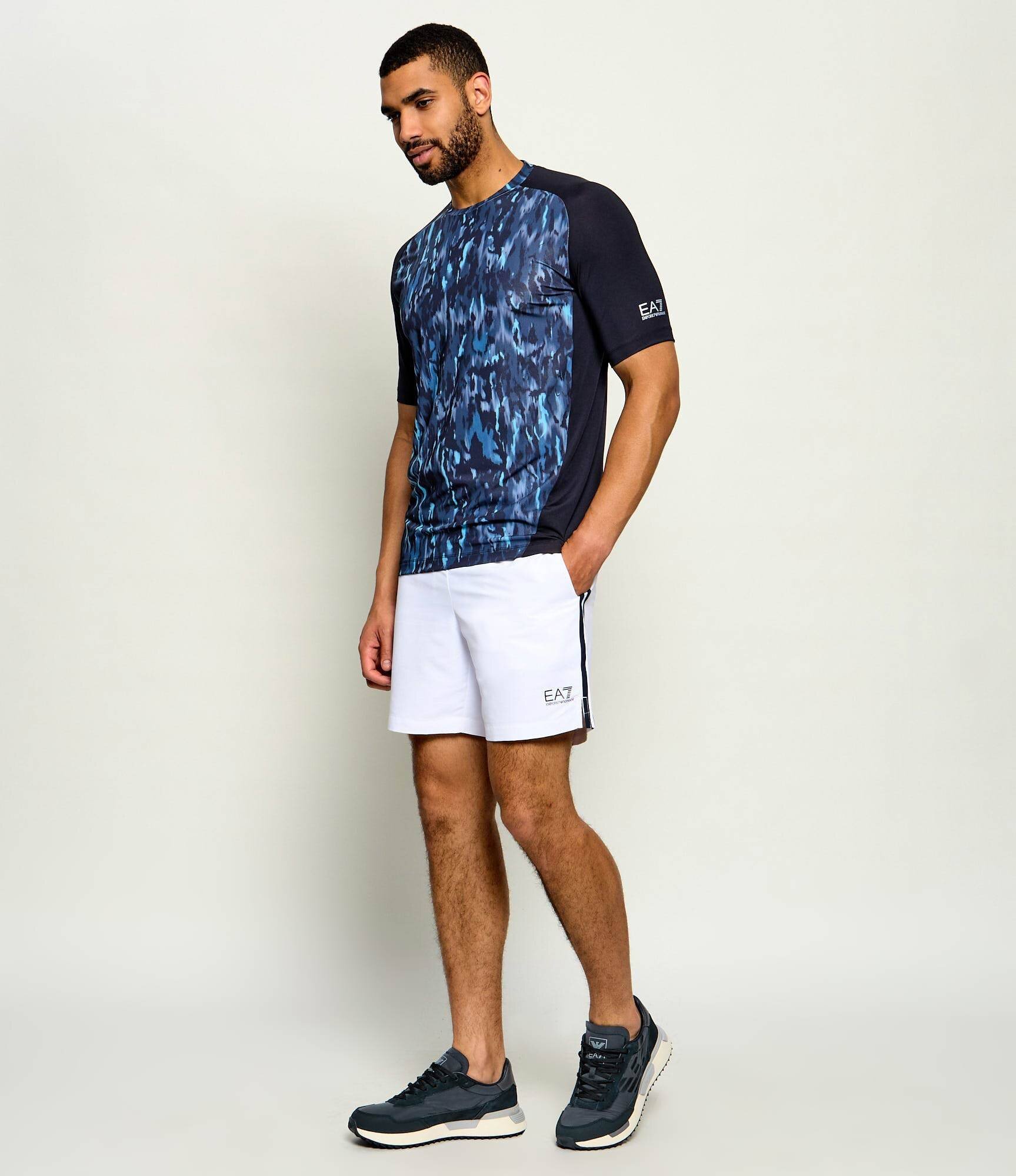 EA7 Sneakers | piele întoarsă