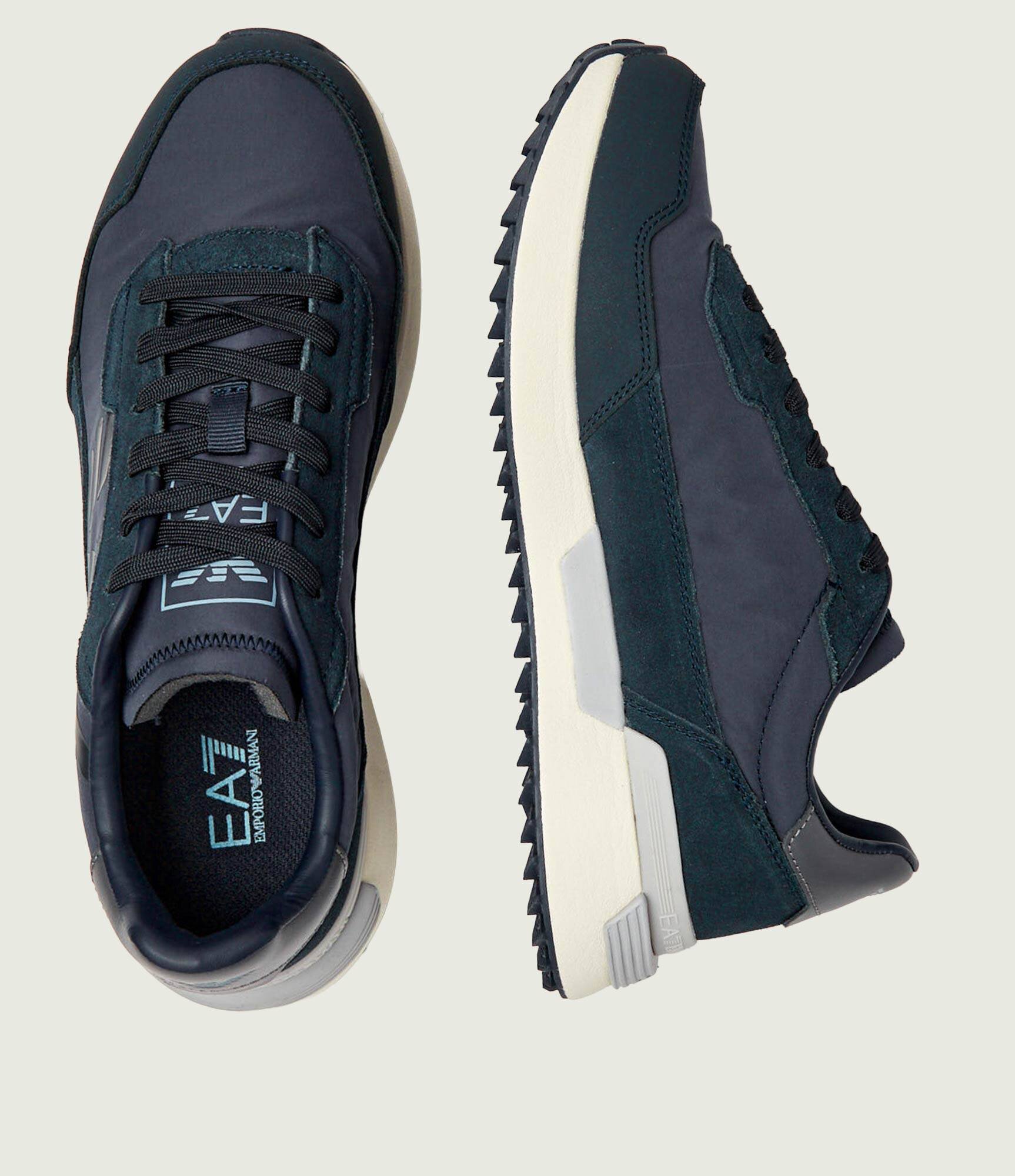 EA7 Sneakers | piele întoarsă