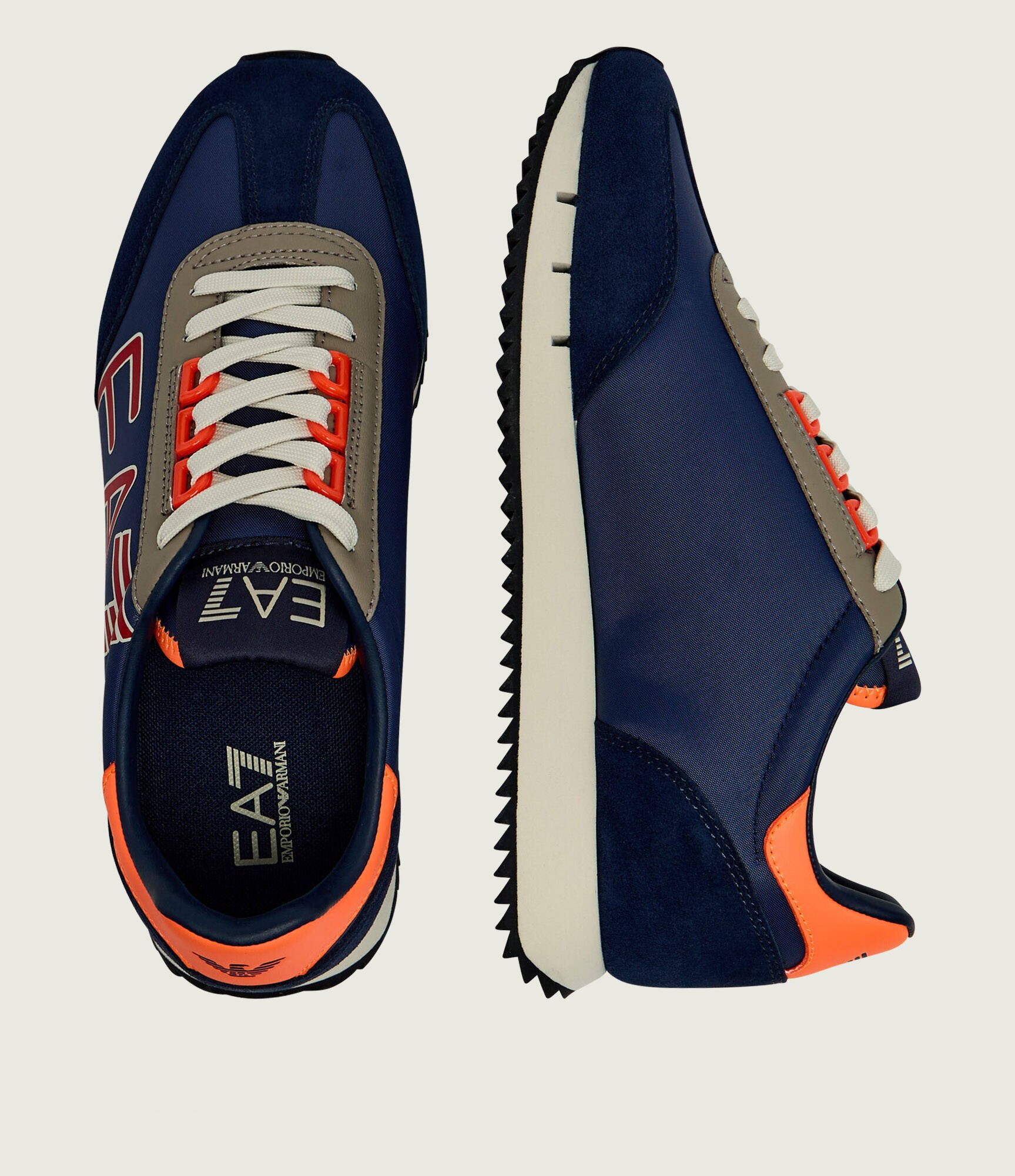 EA7 Sneakers | piele întoarsă